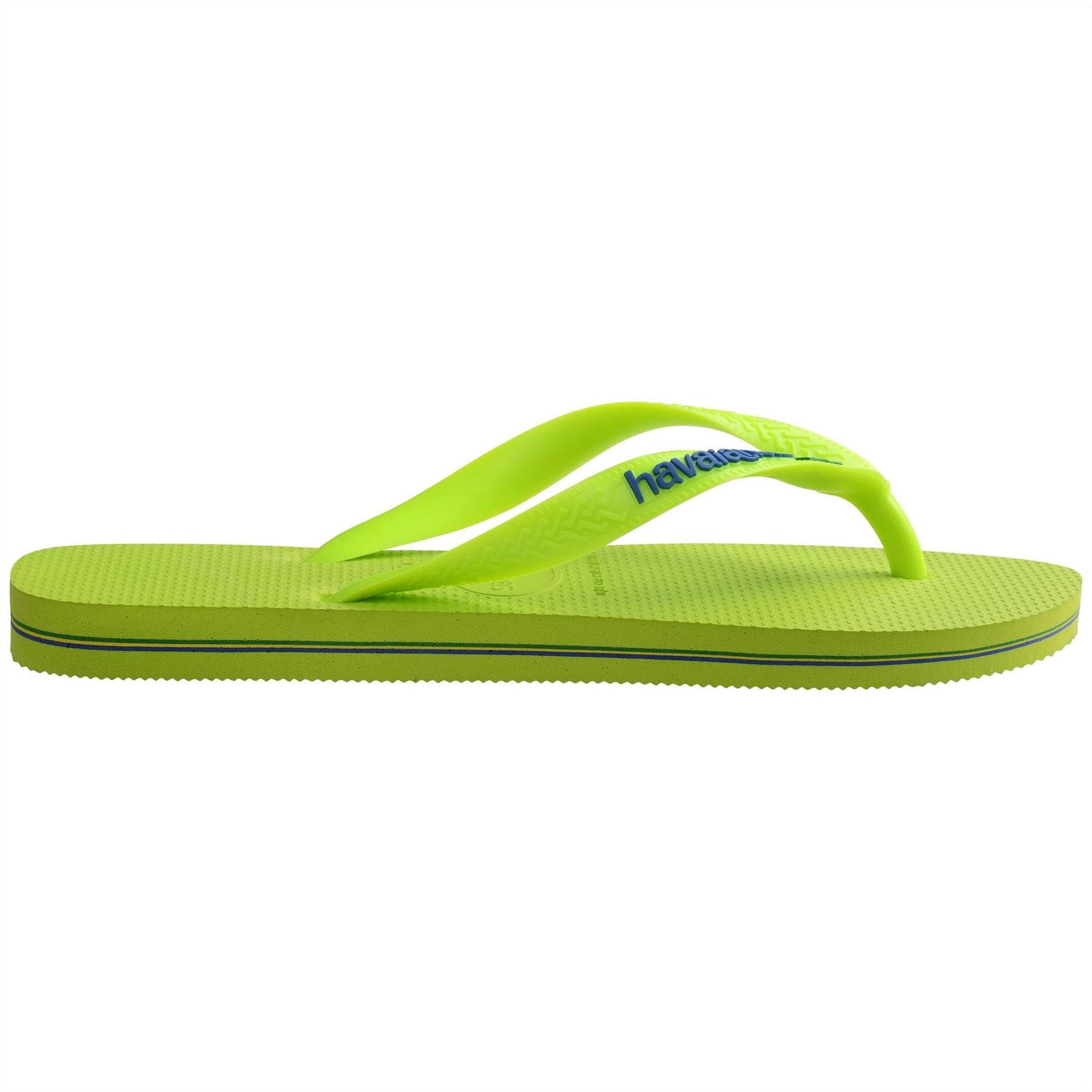 Havaianas Solid Patterned Brasil Thong Toe Flip Flops