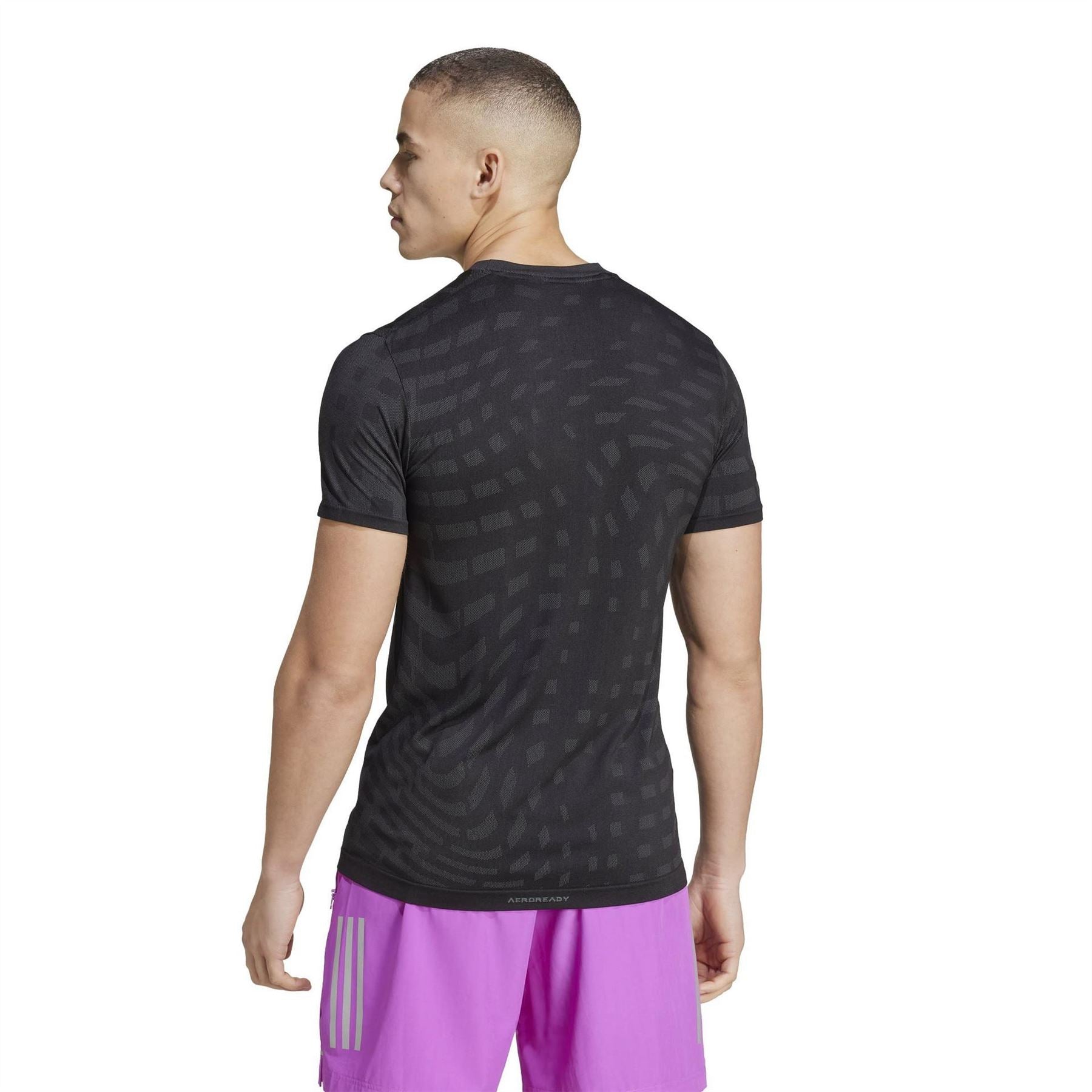 adidas Seamless Slim Fit Crew Neck T-Shirt