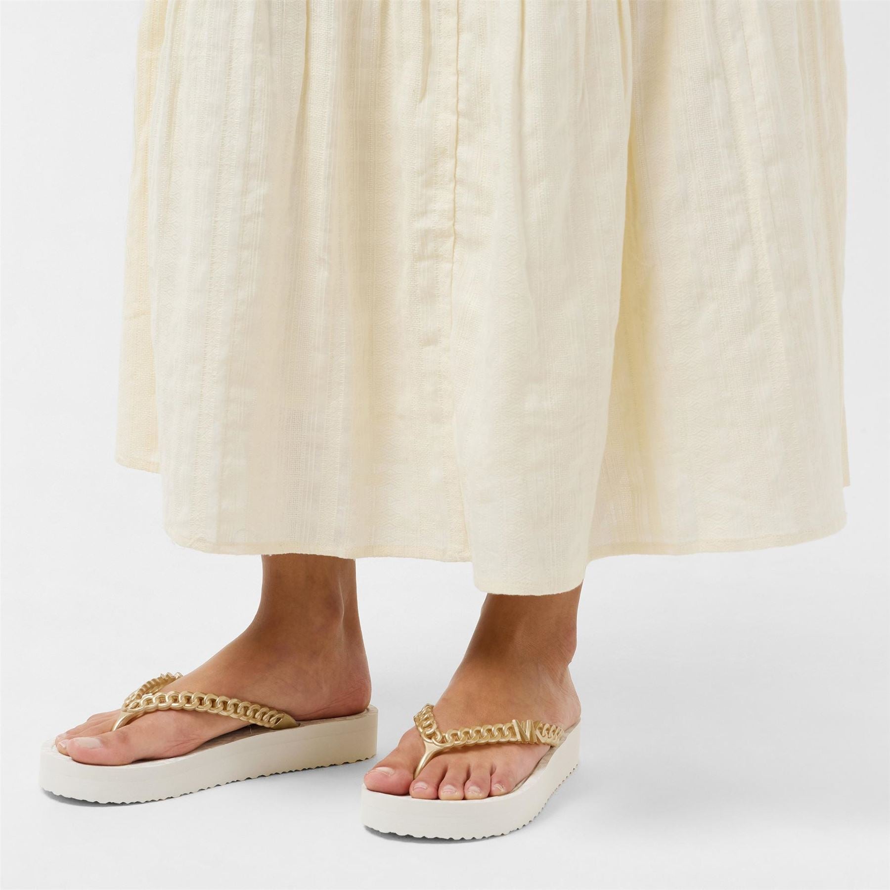 MICHAEL Michael Kors Platform Flip Flops