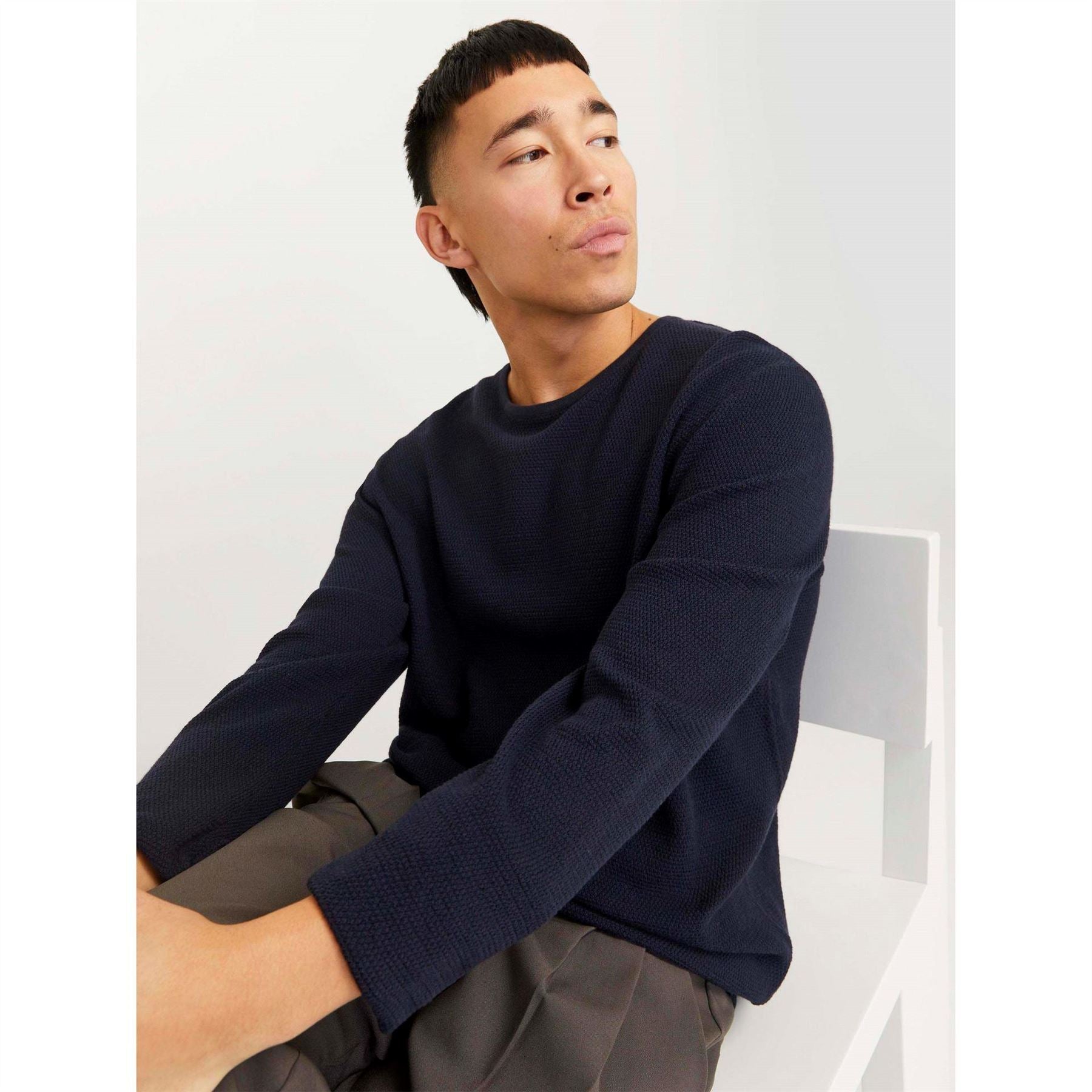 Jack and Jones Mens George Crew Knit