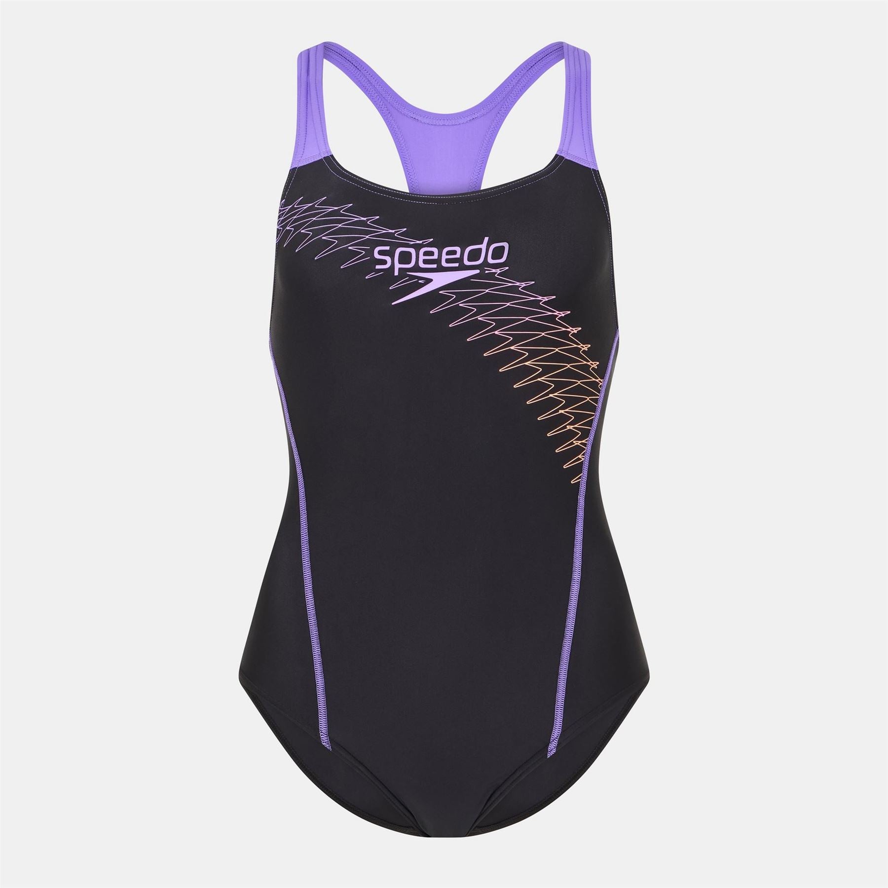 Speedo Medley Graphic Print Swimsuit