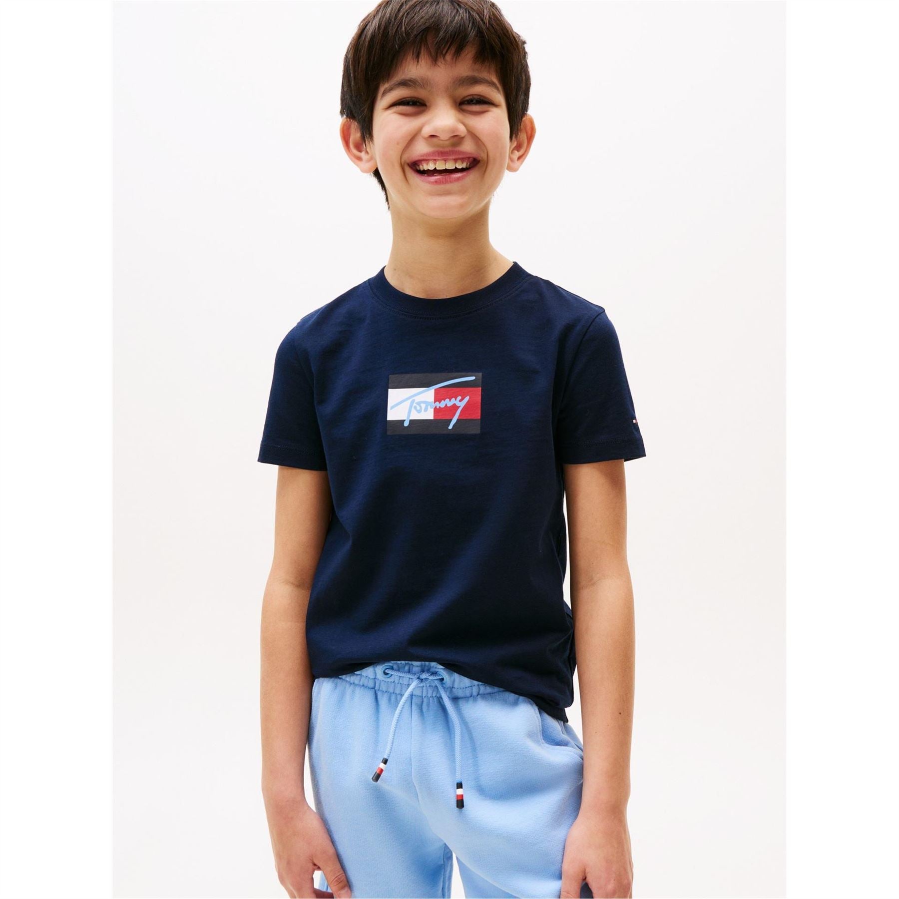 Tommy Hilfiger Script Timmy Regular Fit Short Sleeve T-Shirt