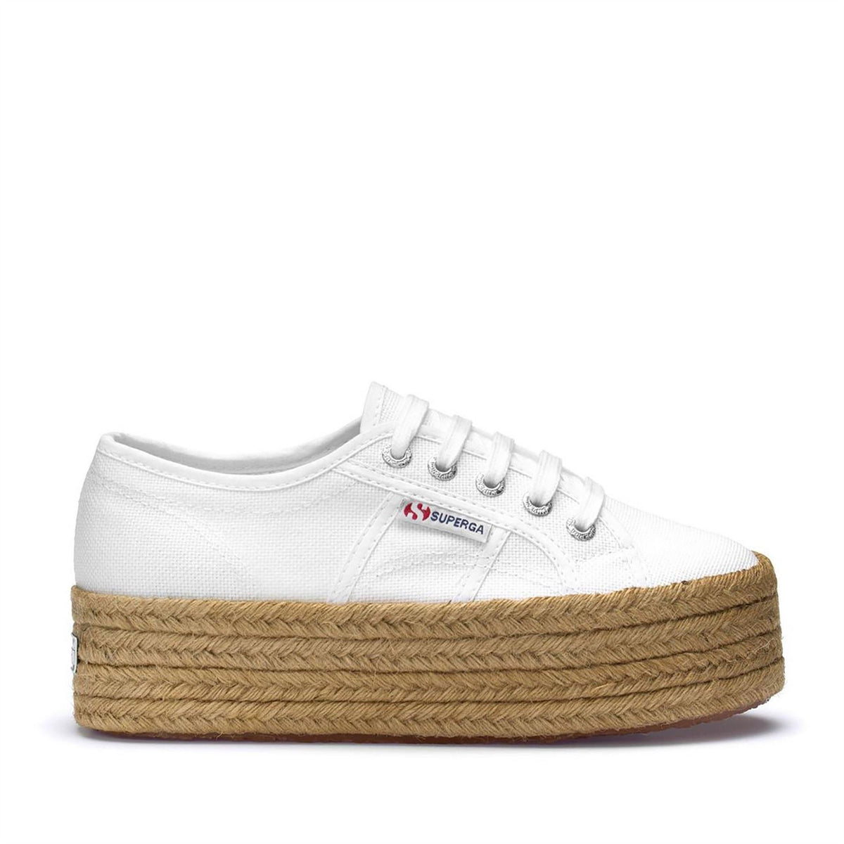 Superga 2790 Rope Platform Lace-Up Trainers