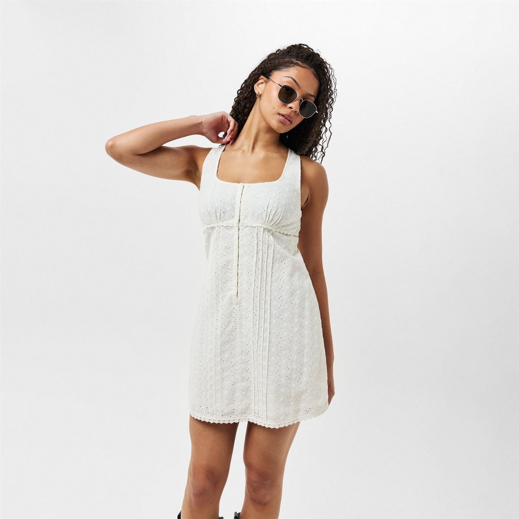 Jack Wills  Broderie Corset Dress