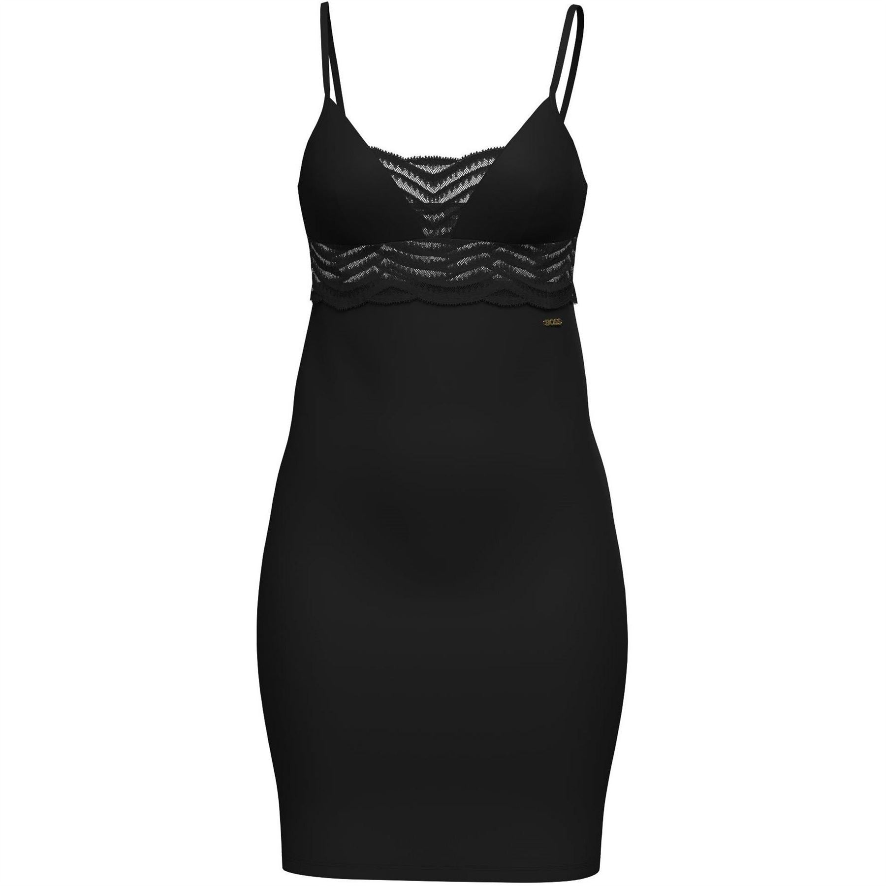 Boss Wave V-Neck Mini Slip Dress