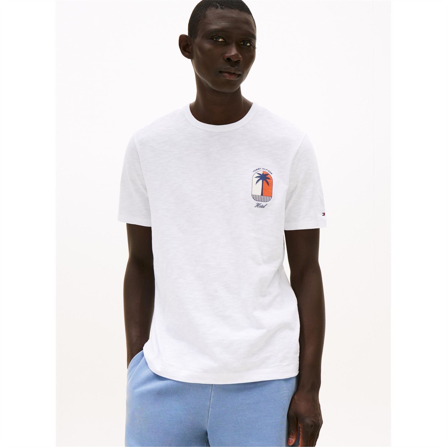 Tommy Hilfiger Regular Fit Crew Neck Short Sleeve T-Shirt