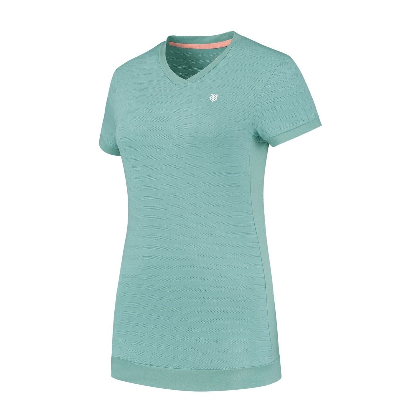 K Swiss Womens Hypercourt V Neck T-Shirt