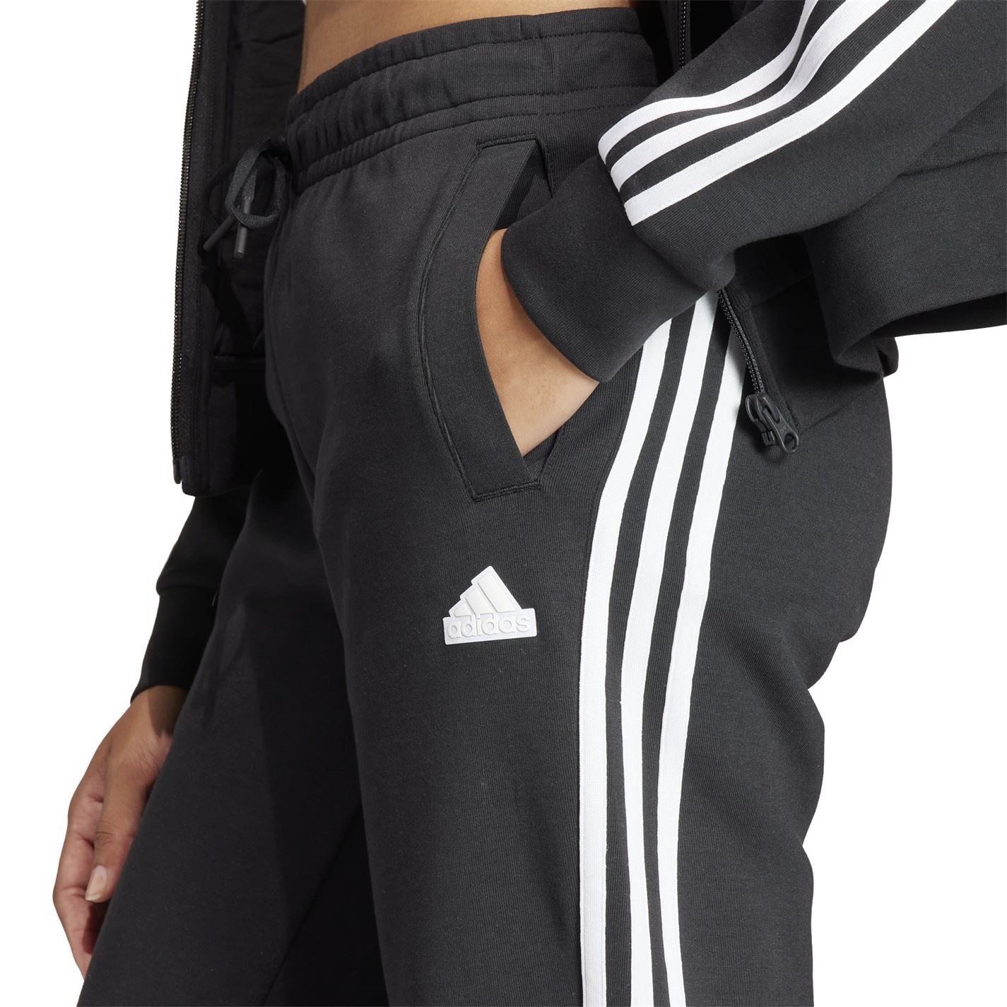 adidas Womens Future Icons 3 Stripes Regular Joggers