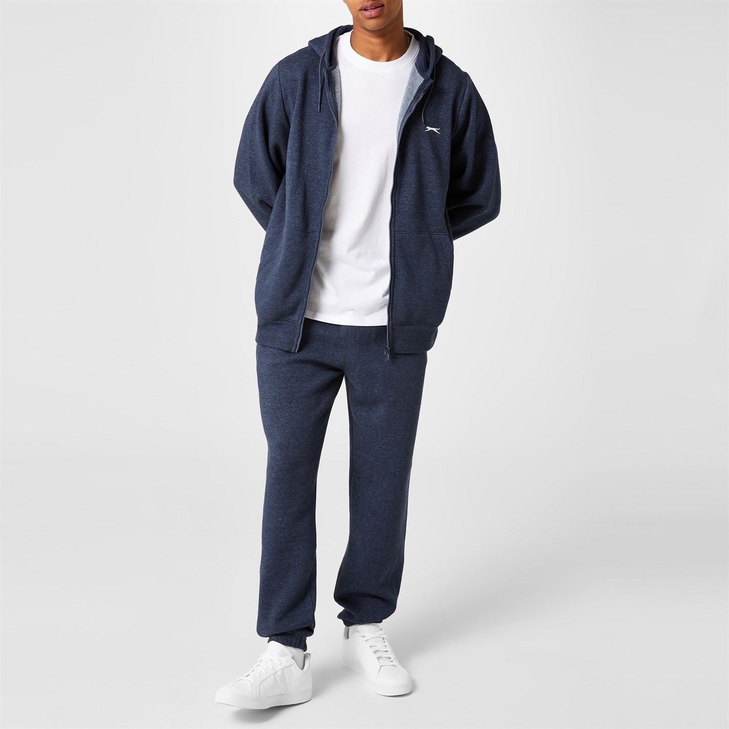 Slazenger Mens Cuffed Fleece Jogging Bottoms
