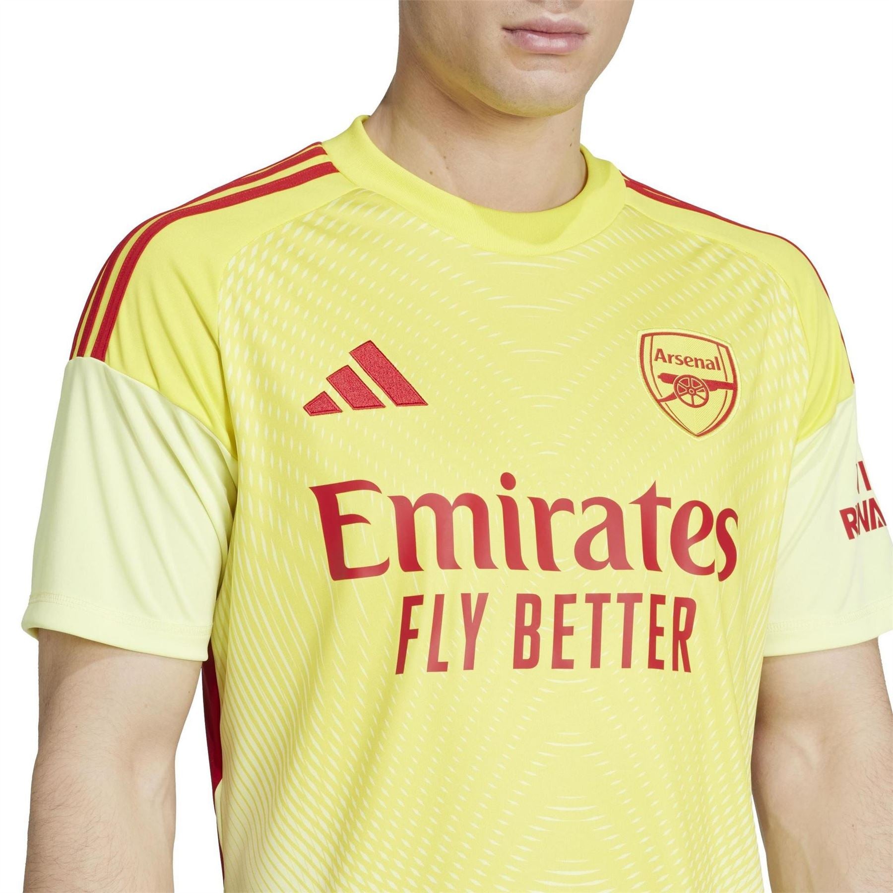 adidas Mens Arsenal Goalkeeper Home Kit 2025 2026