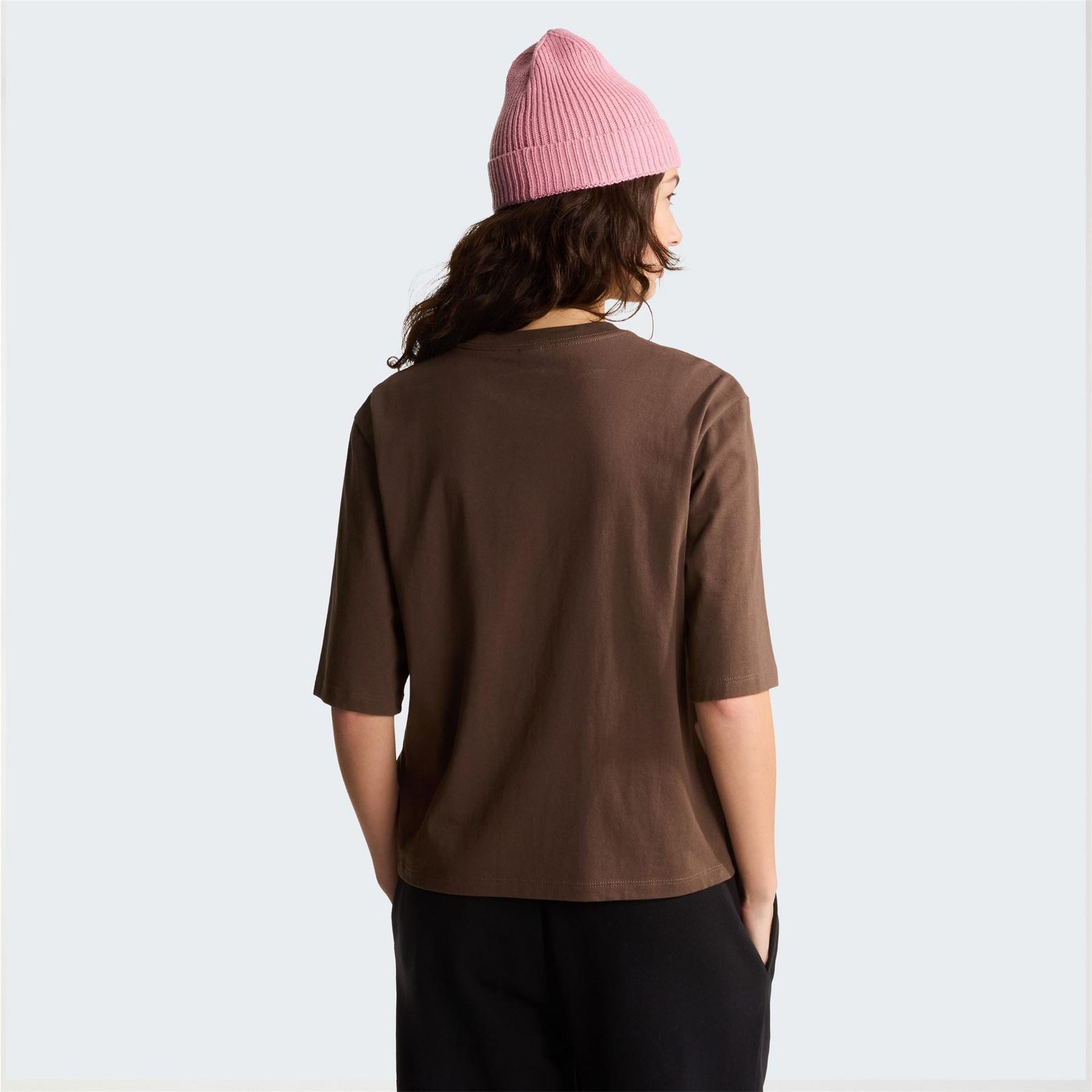 The North Face Womens Essential Simple Dome Boxy Relaxed T-Shirt