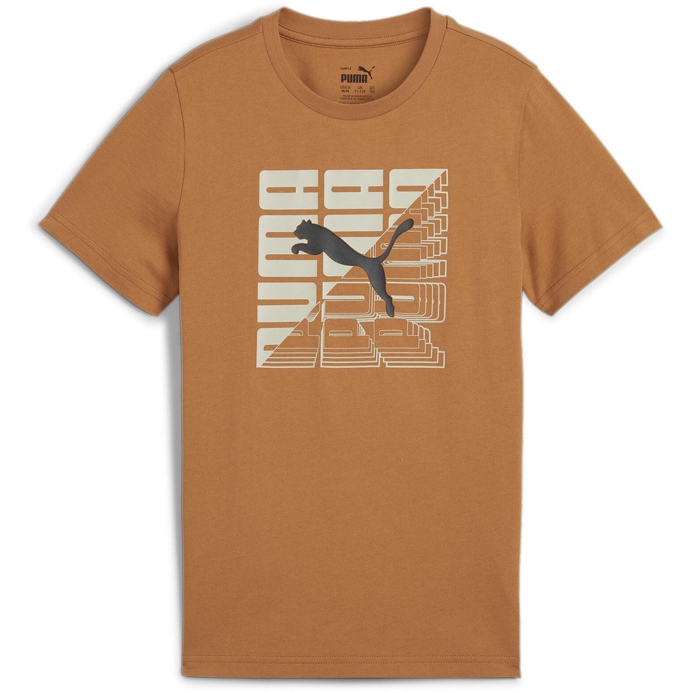 Puma Regular Fit Crew Neck Graphic T-Shirt