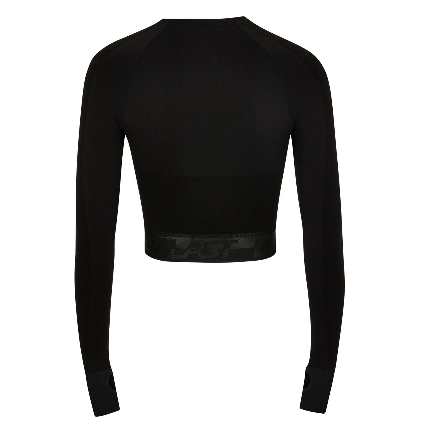 Everlast Womens Seamless Long Sleeve Crop Top