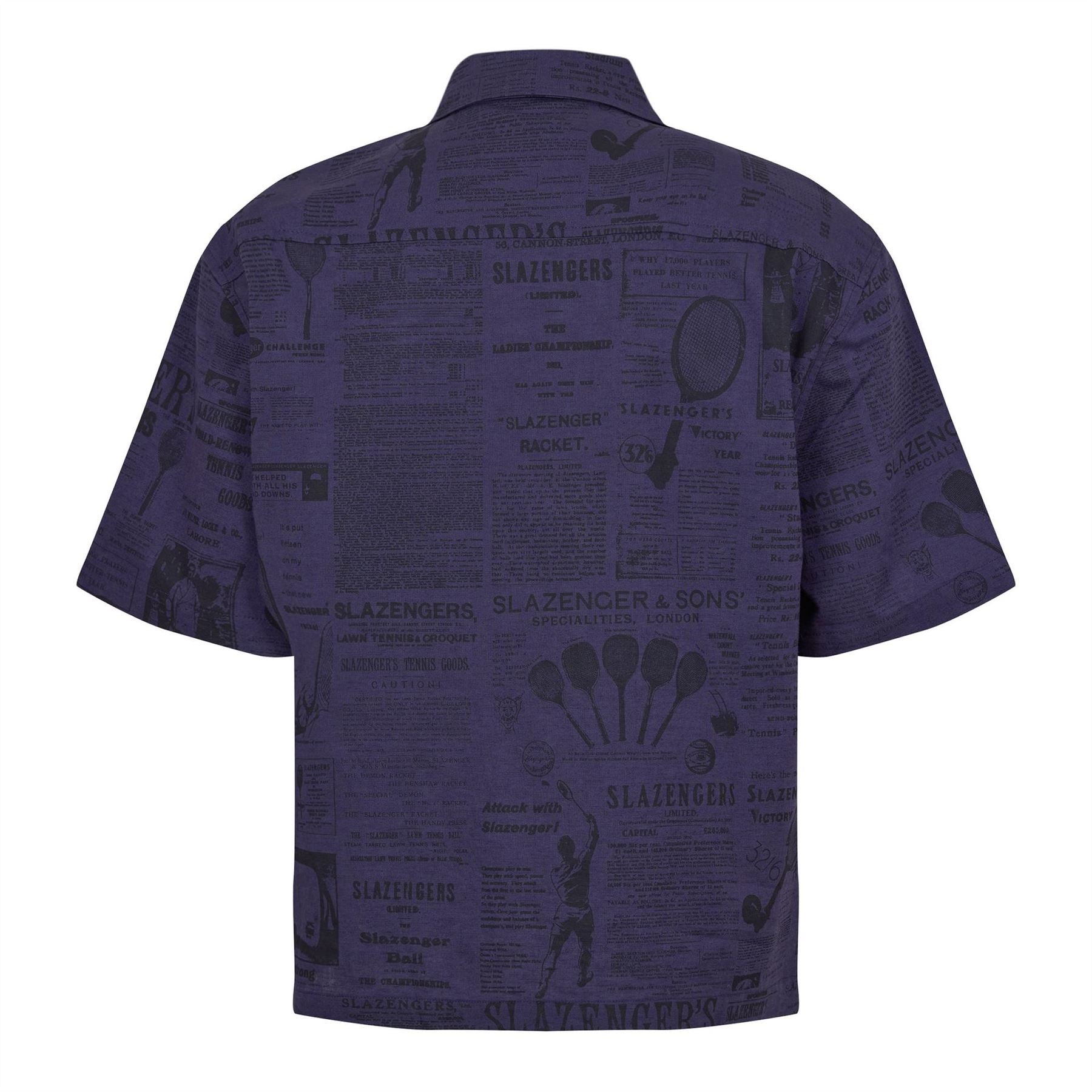 Slazenger Off-Court Court Men’s Back Page Woven Shirt