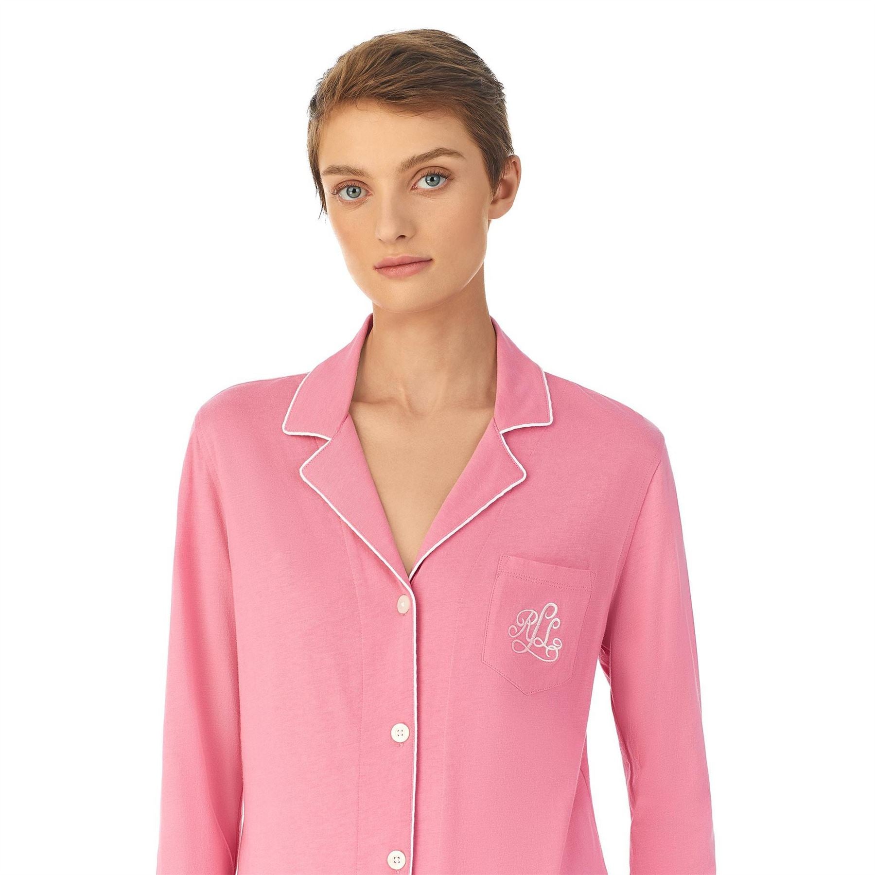 Lauren by Ralph Lauren Classic Notch Pyjama Set