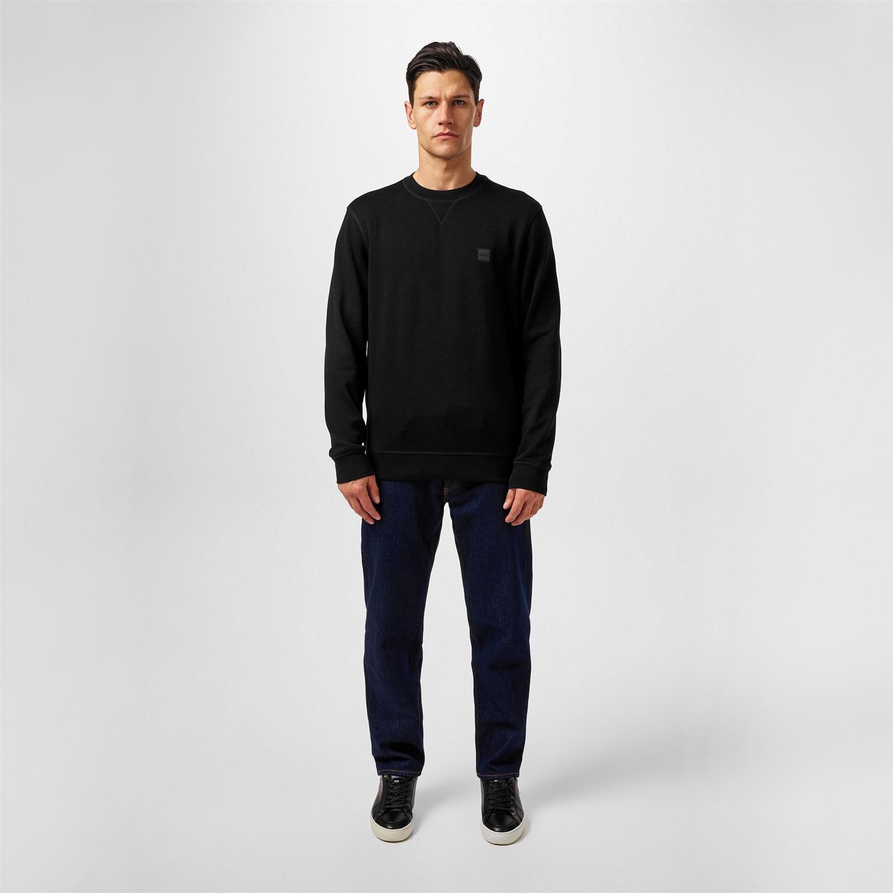 Boss Orange Long Sleeve Premium Cotton Sweatshirt (westart Crew Neck)