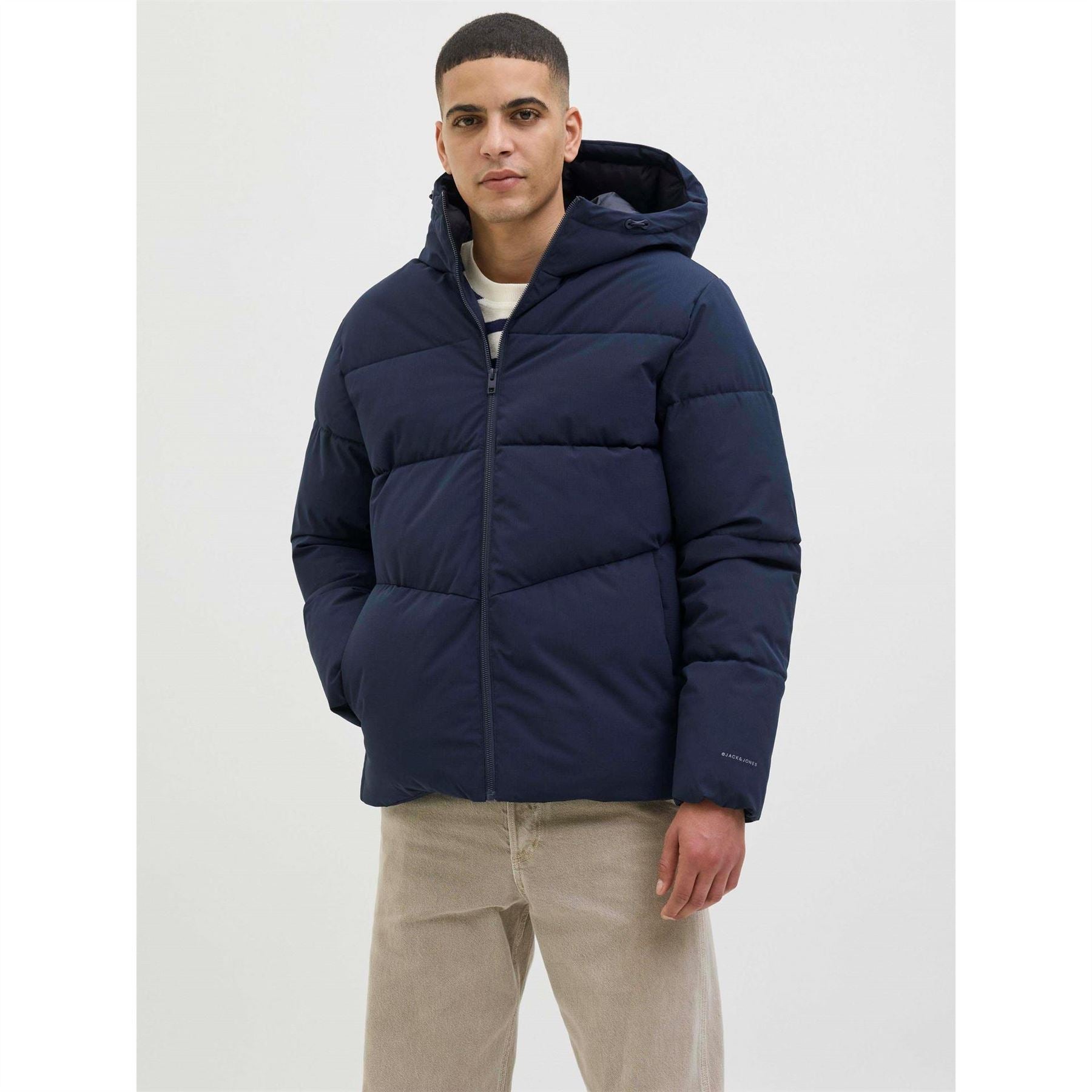 Jack and Jones Global Short Puffer Jacket