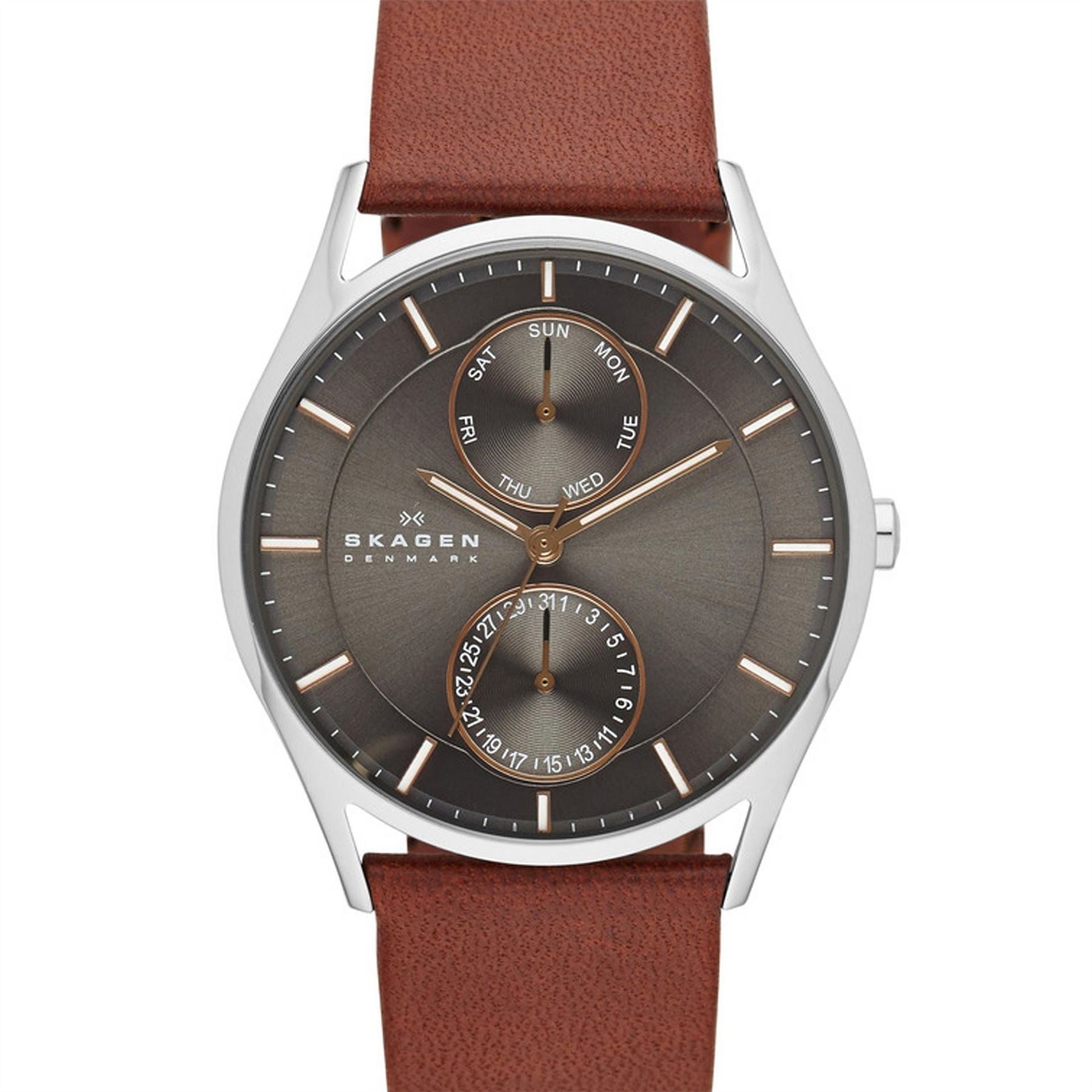 Skagen Tan Leather Watch