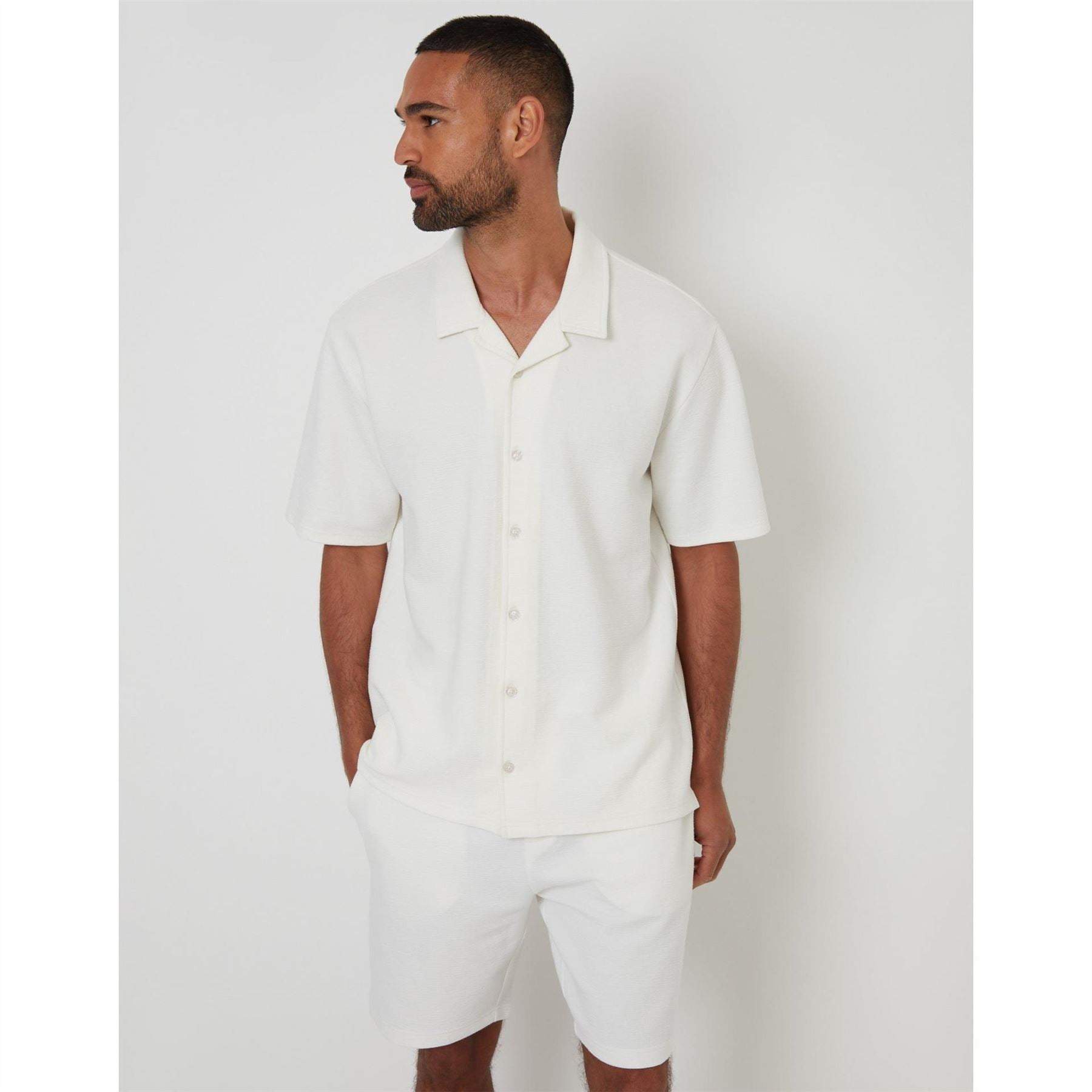 Threadbare Embley Relaxed Fit Short Sleeve Shirt