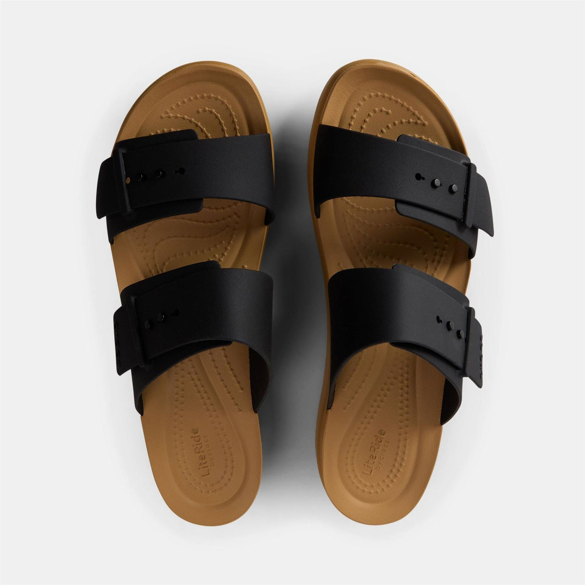 Crocs Brklyn Bkl Low Flat Sandals