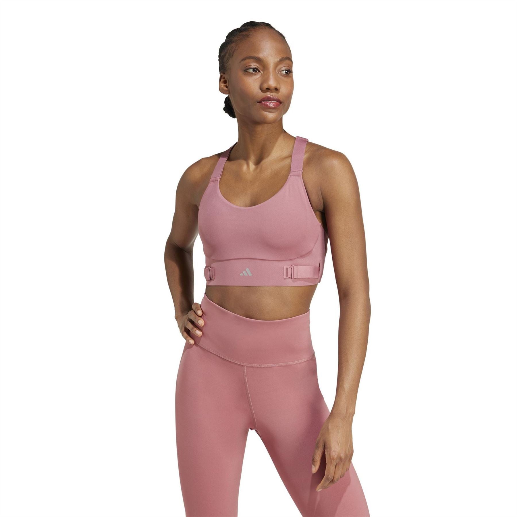 adidas Scoop Neck High Impact Sports Bra