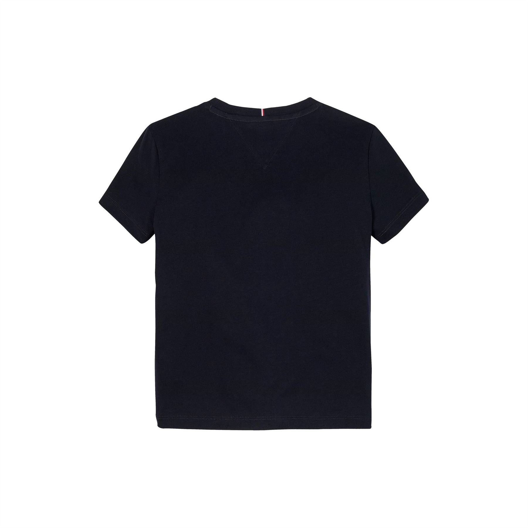 Tommy Hilfiger Script Lettering Regular Fit Crew Neck T-Shirt