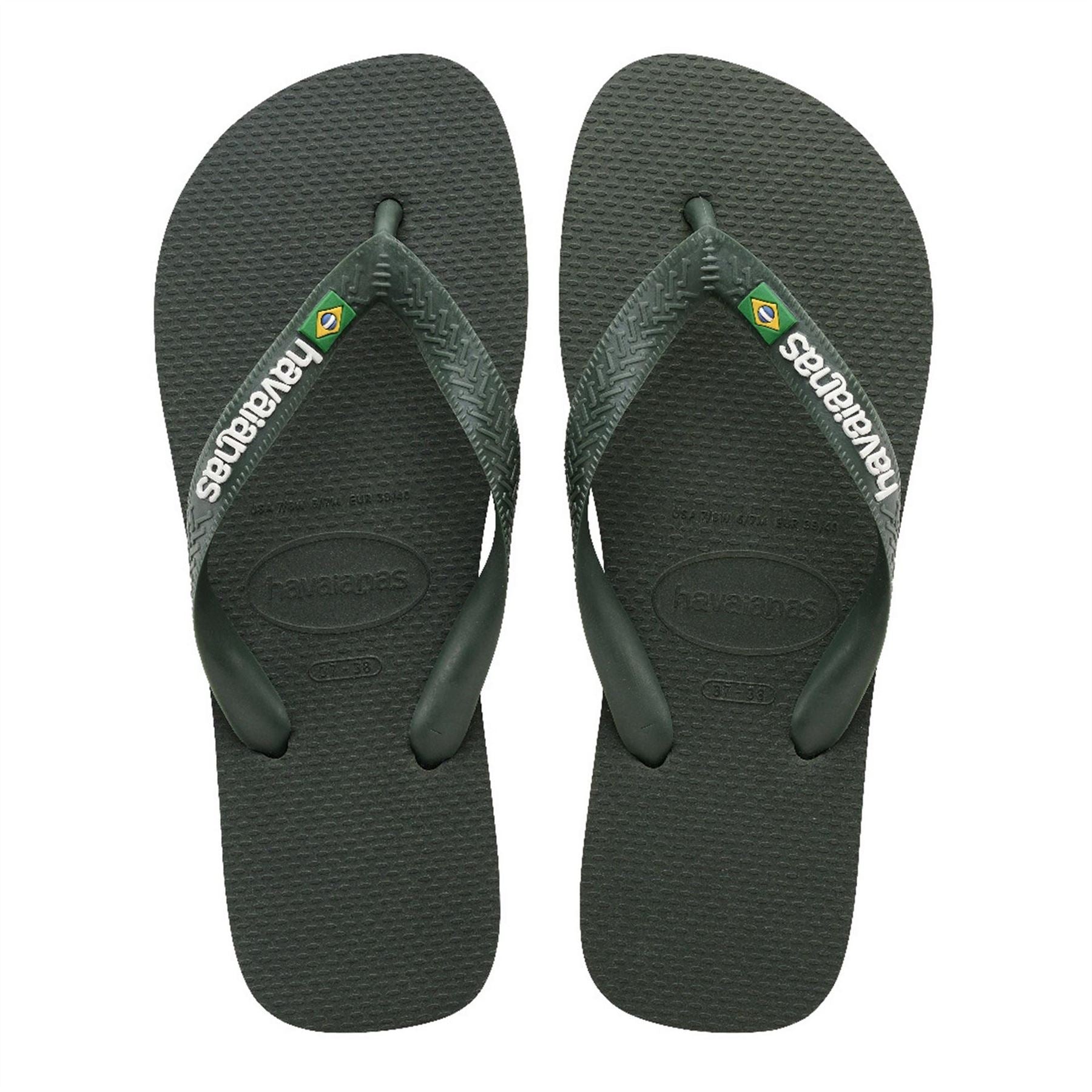 Havaianas Brasil Logo Flip Flops