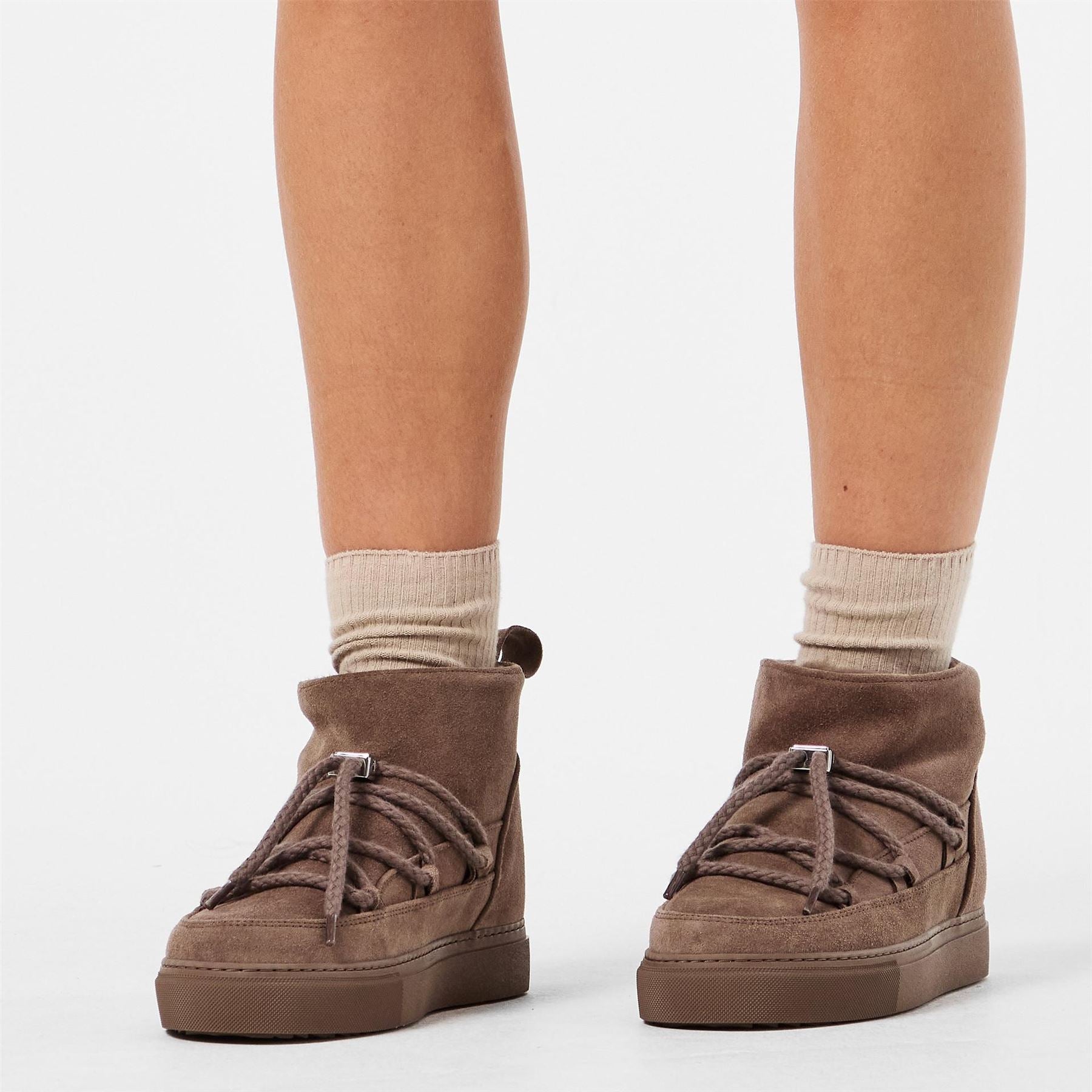 Inuikii Classic Snug Boots with Lace-Up Closure