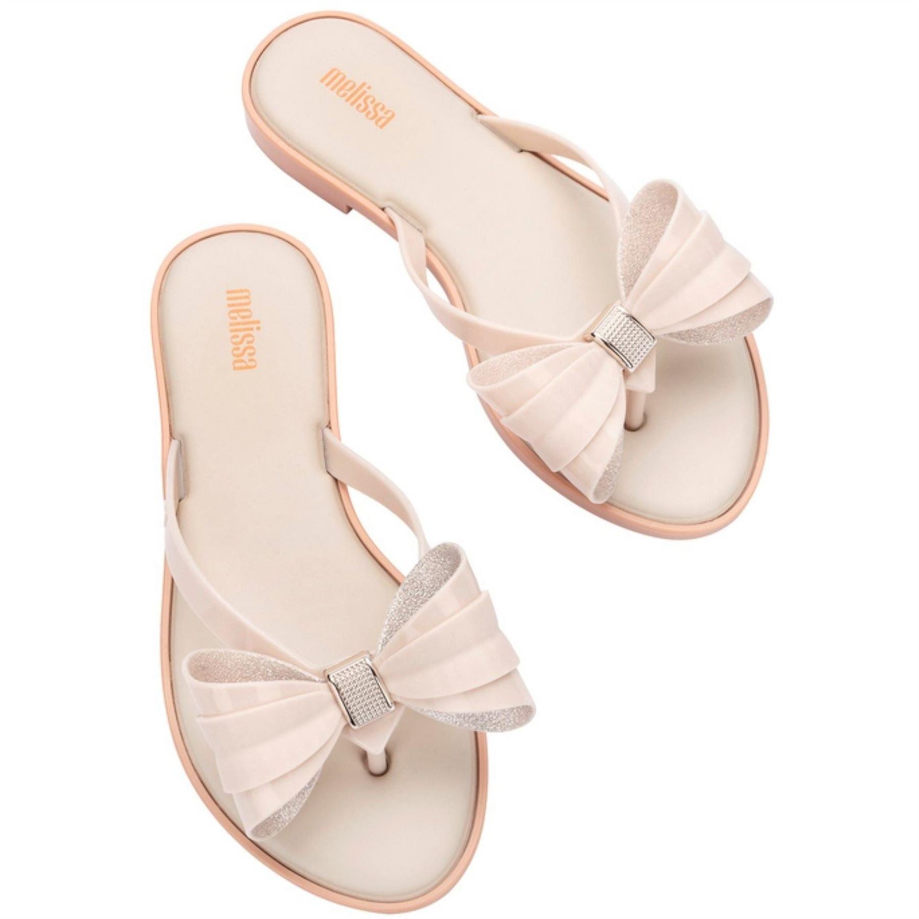 Melissa Bow Flatform Thong Toe Flip Flops