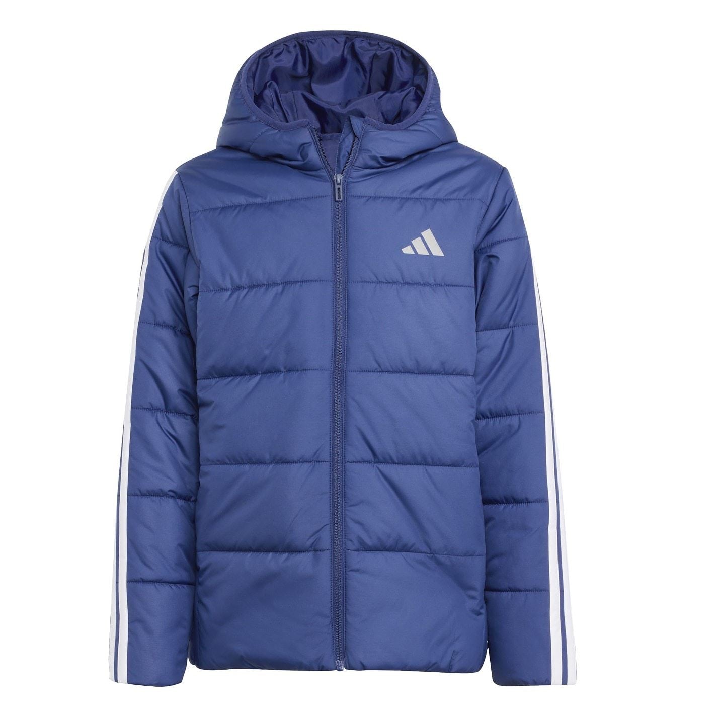 adidas Kids Essentials 3S Hooded Long Sleeve Puffer Jacket