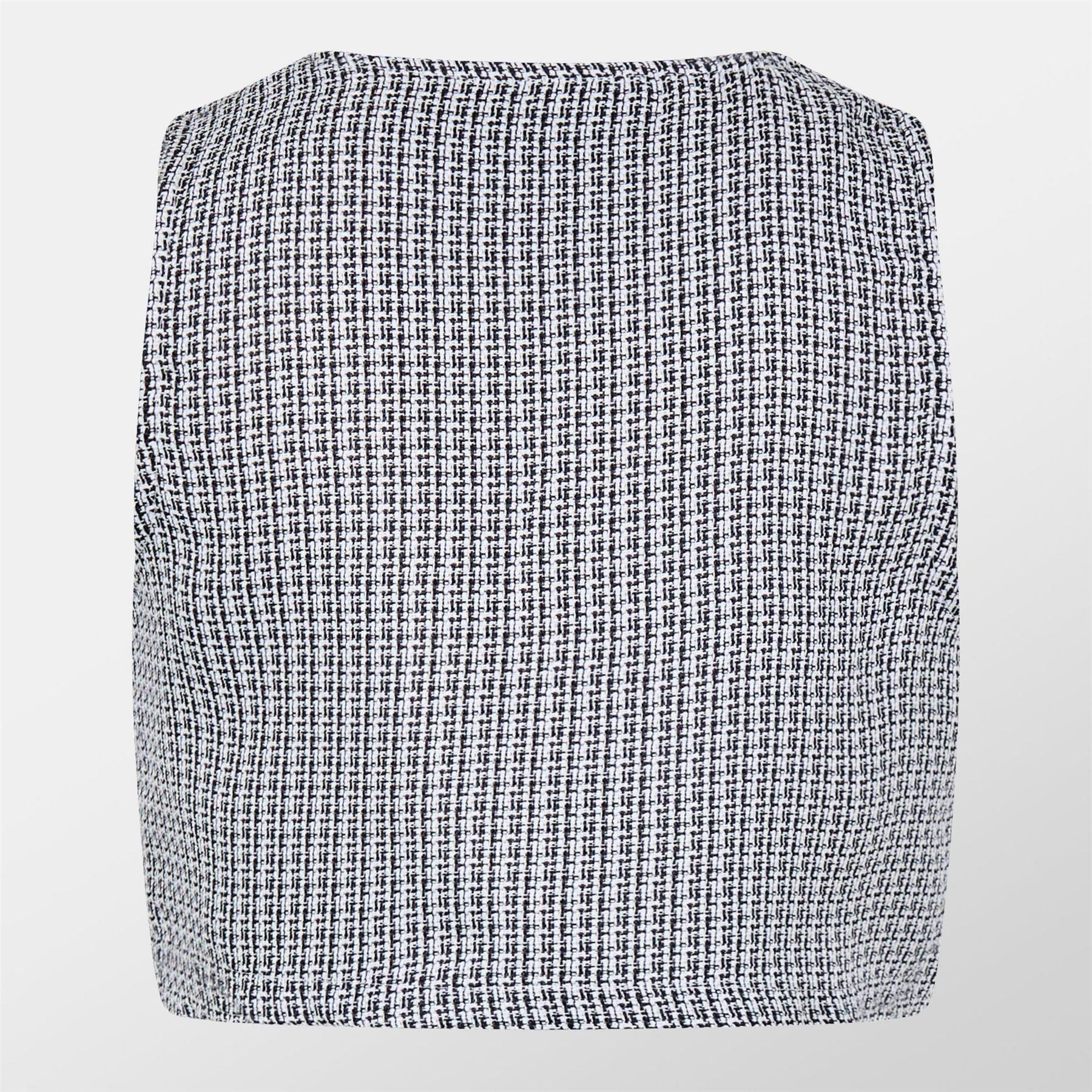 Missy Empire Boucle Crop Top