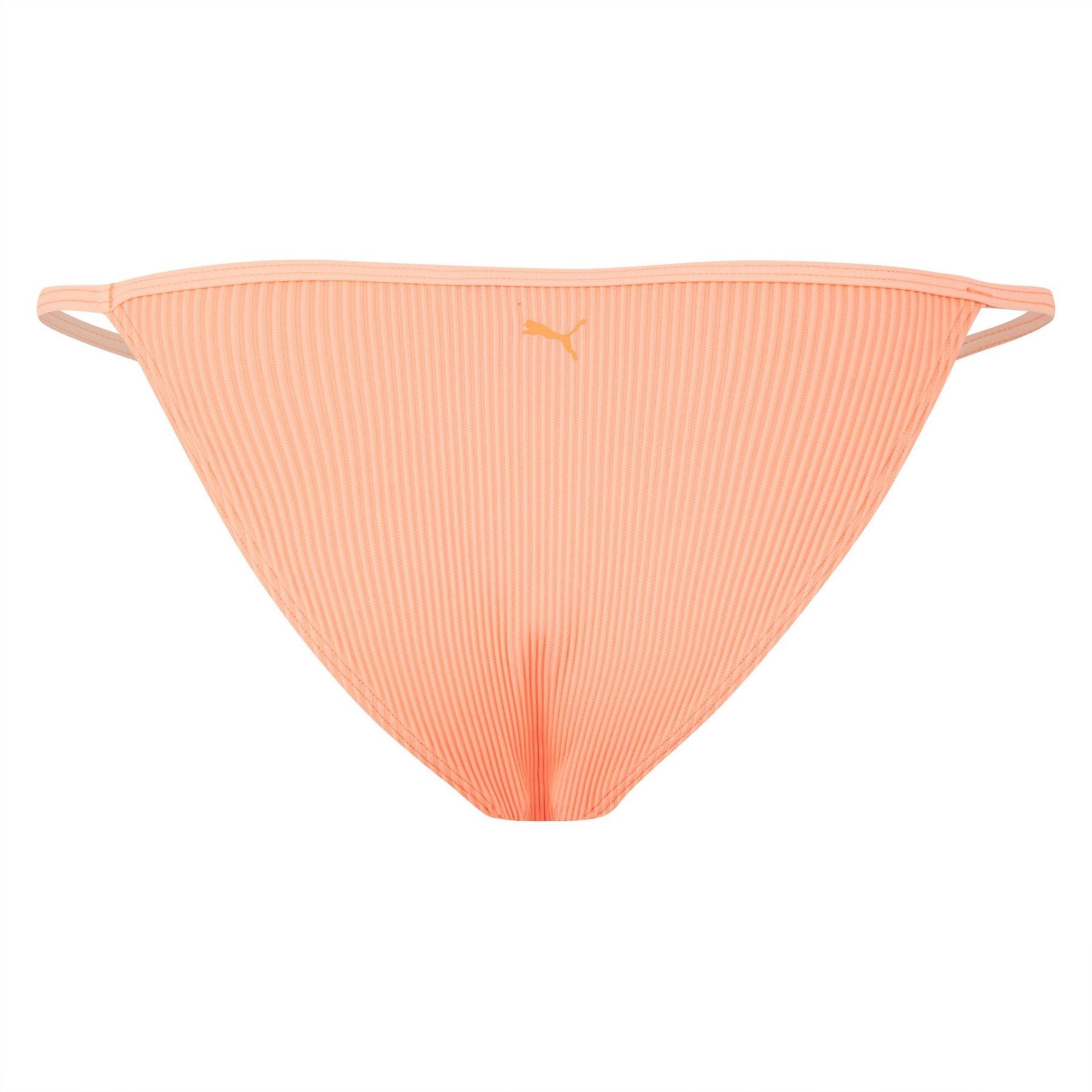 Puma Seamless Ribbed Tanga Bikini Bottom