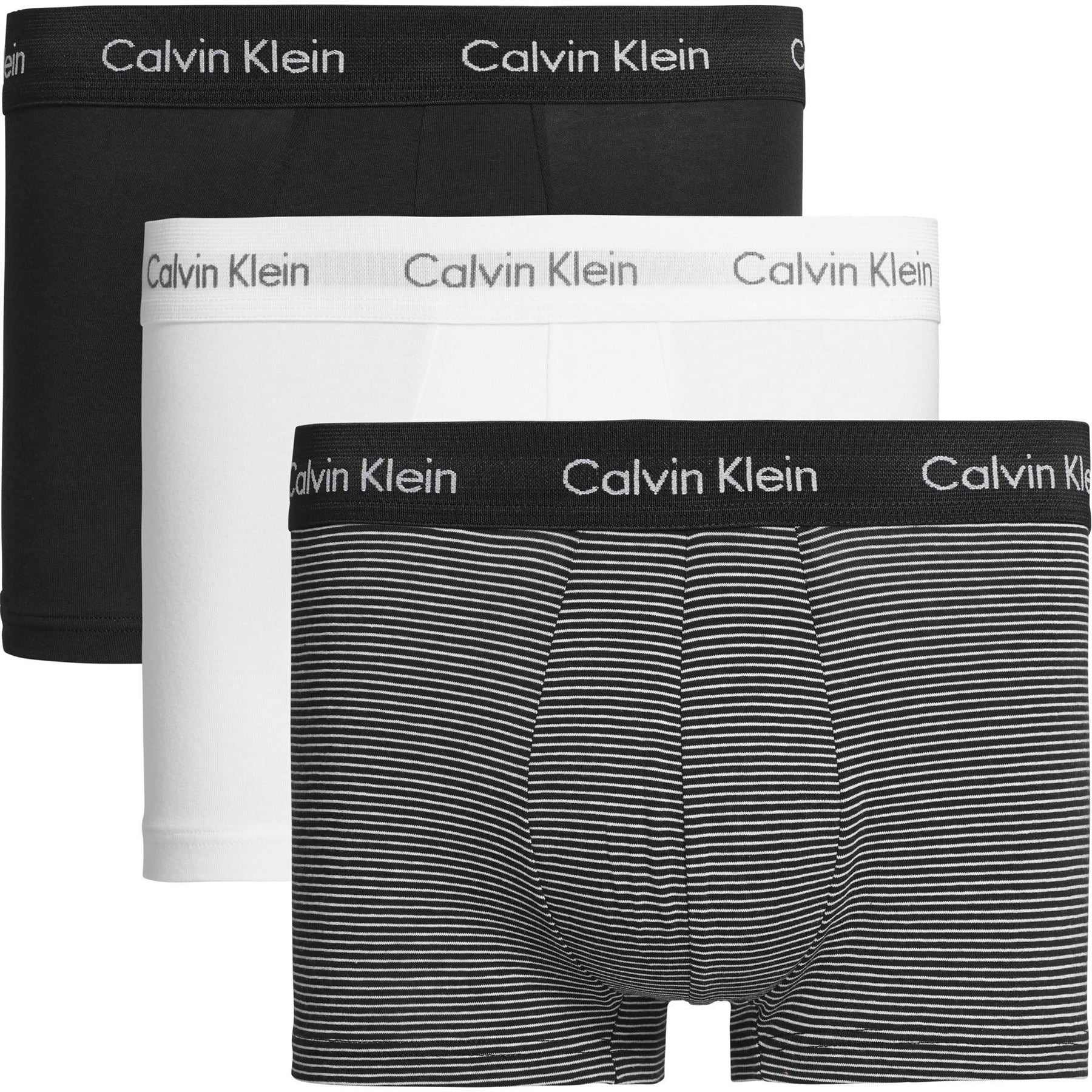Calvin Klein Mens 3 Pack Boxer Shorts