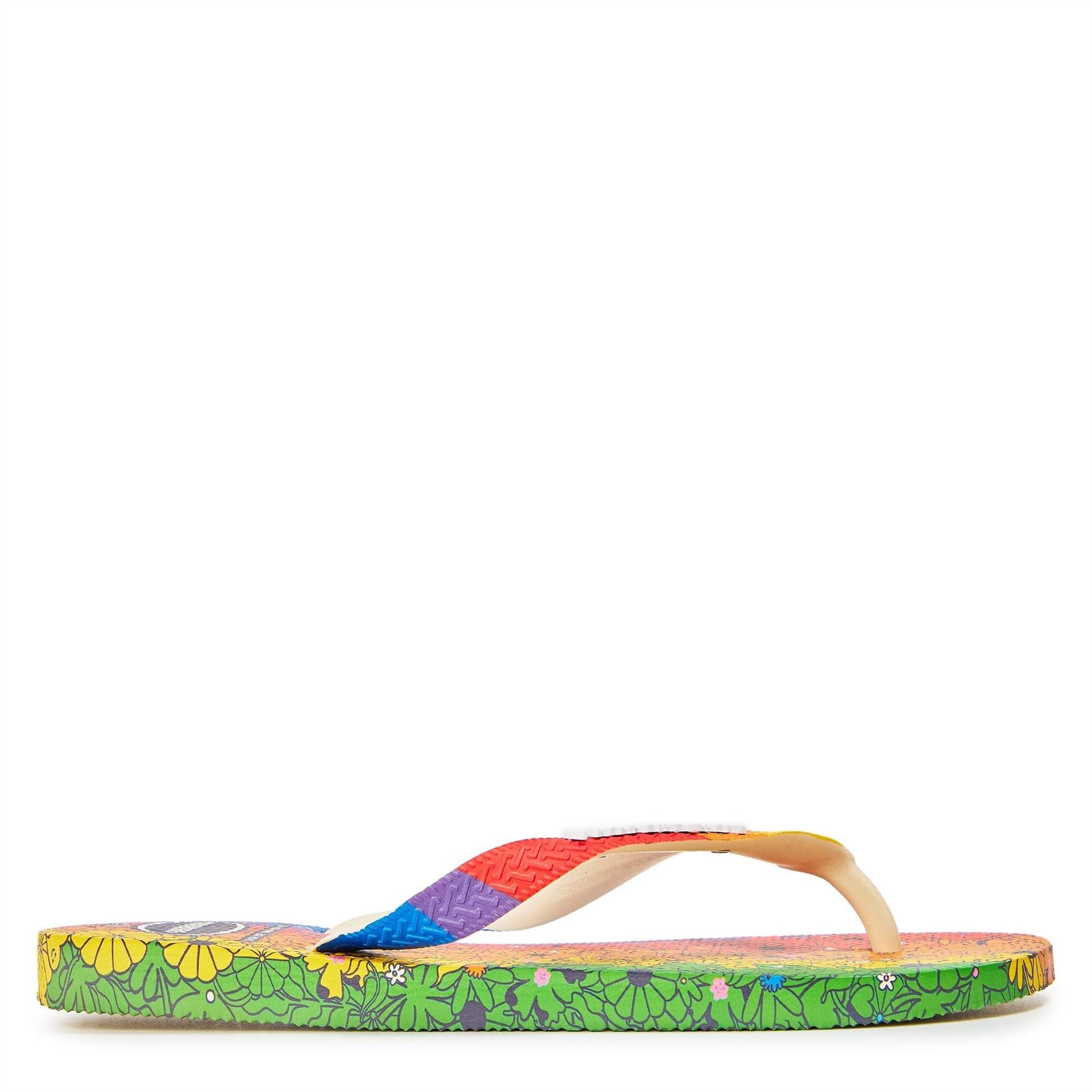 Havaianas Womens Top Pride Premium Beige 37 38 Flip Flops