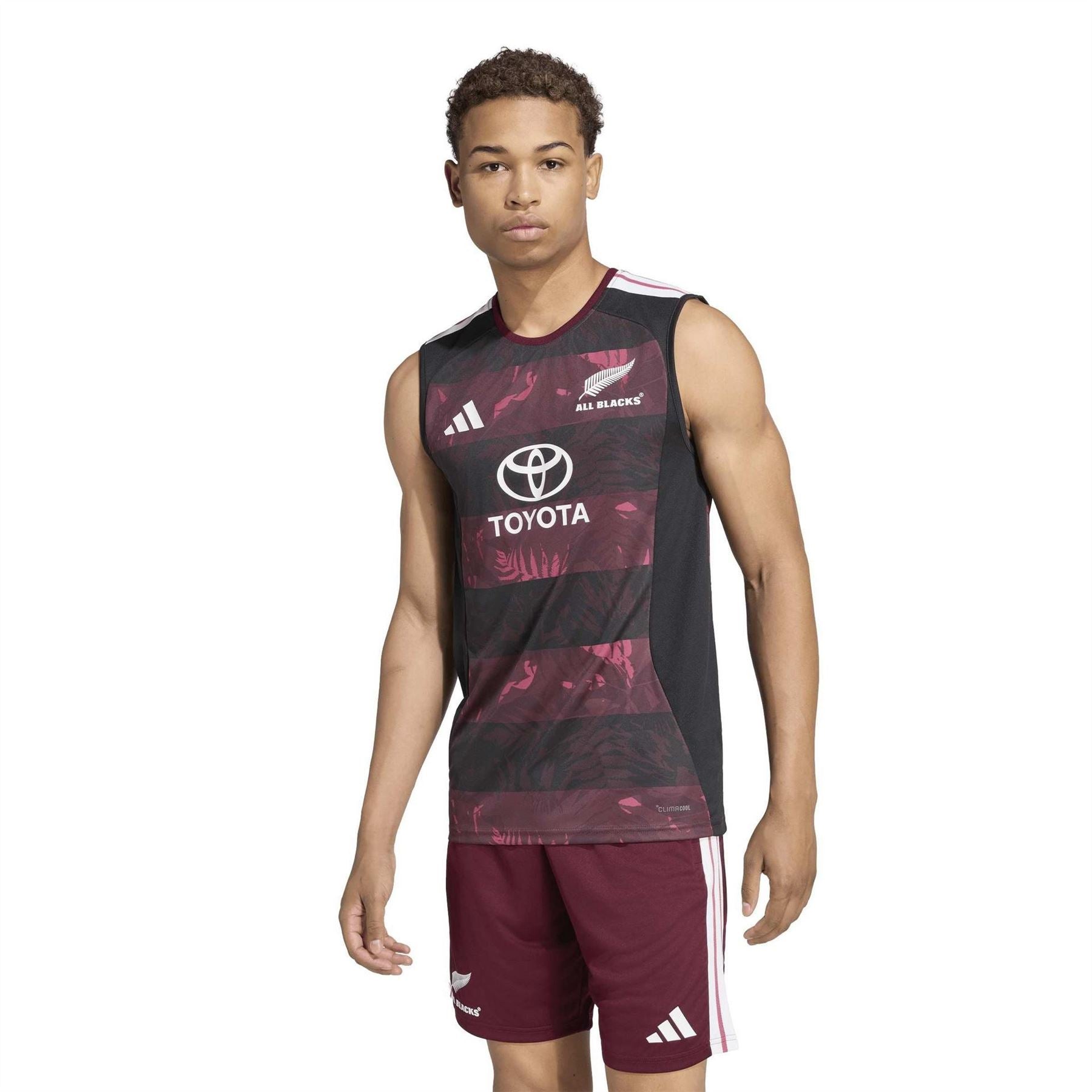 adidas New Zealand Rugby Training Aeroready Sleeveless Slim Fit Vest