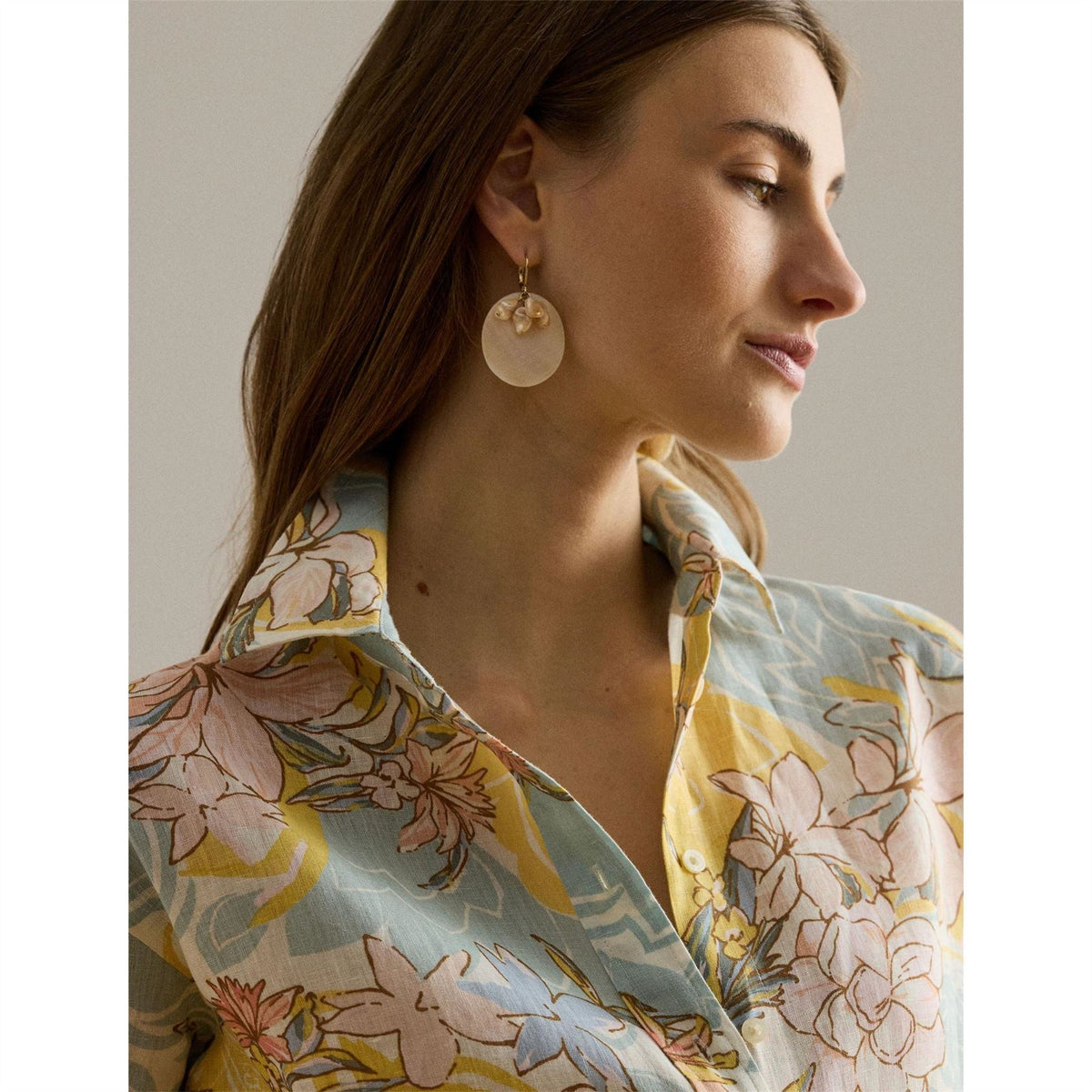 Lauren by Ralph Lauren Long Sleeve Blouse