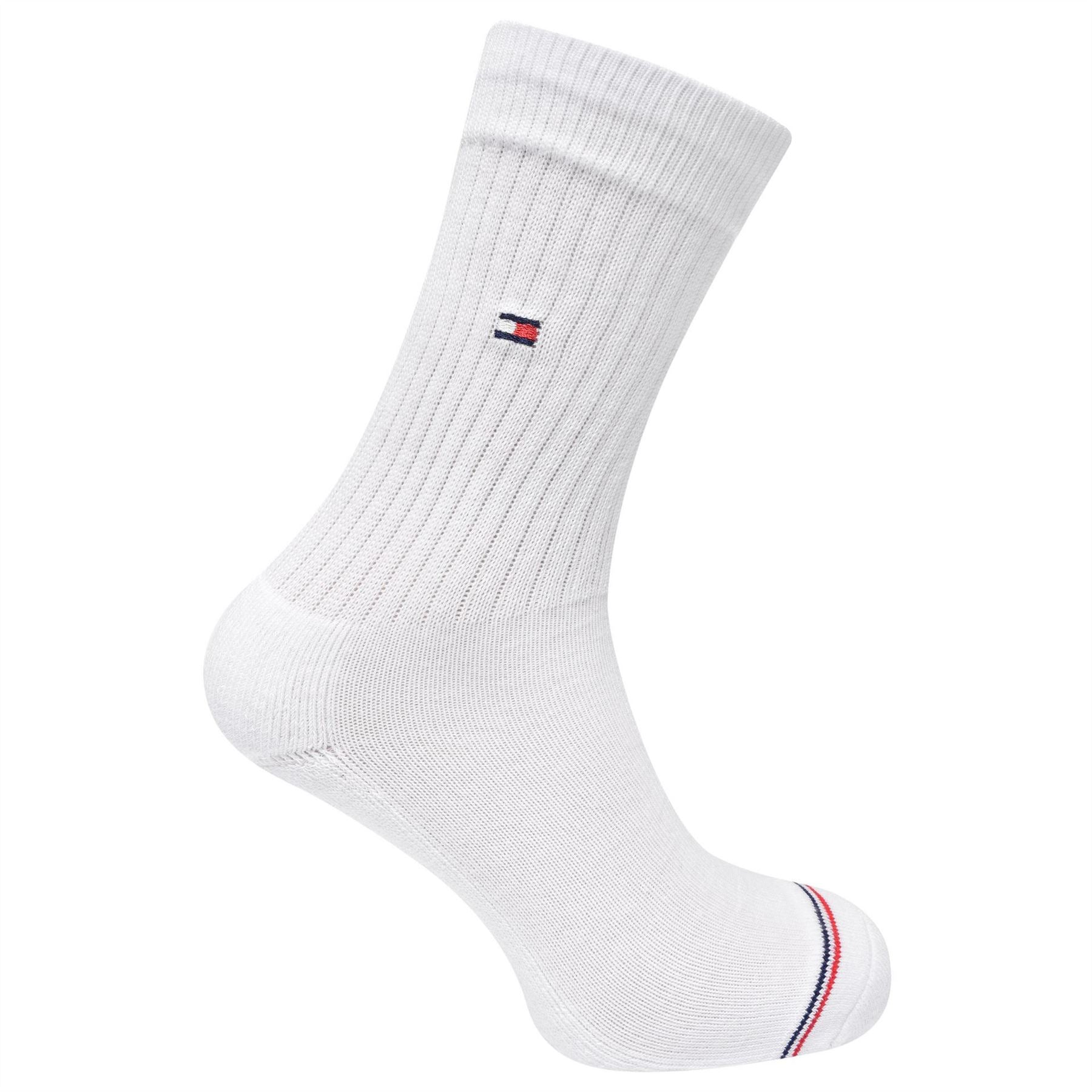 Tommy Hilfiger Mens Hilfiger Bodywear Sports 3 Pack Crew Socks