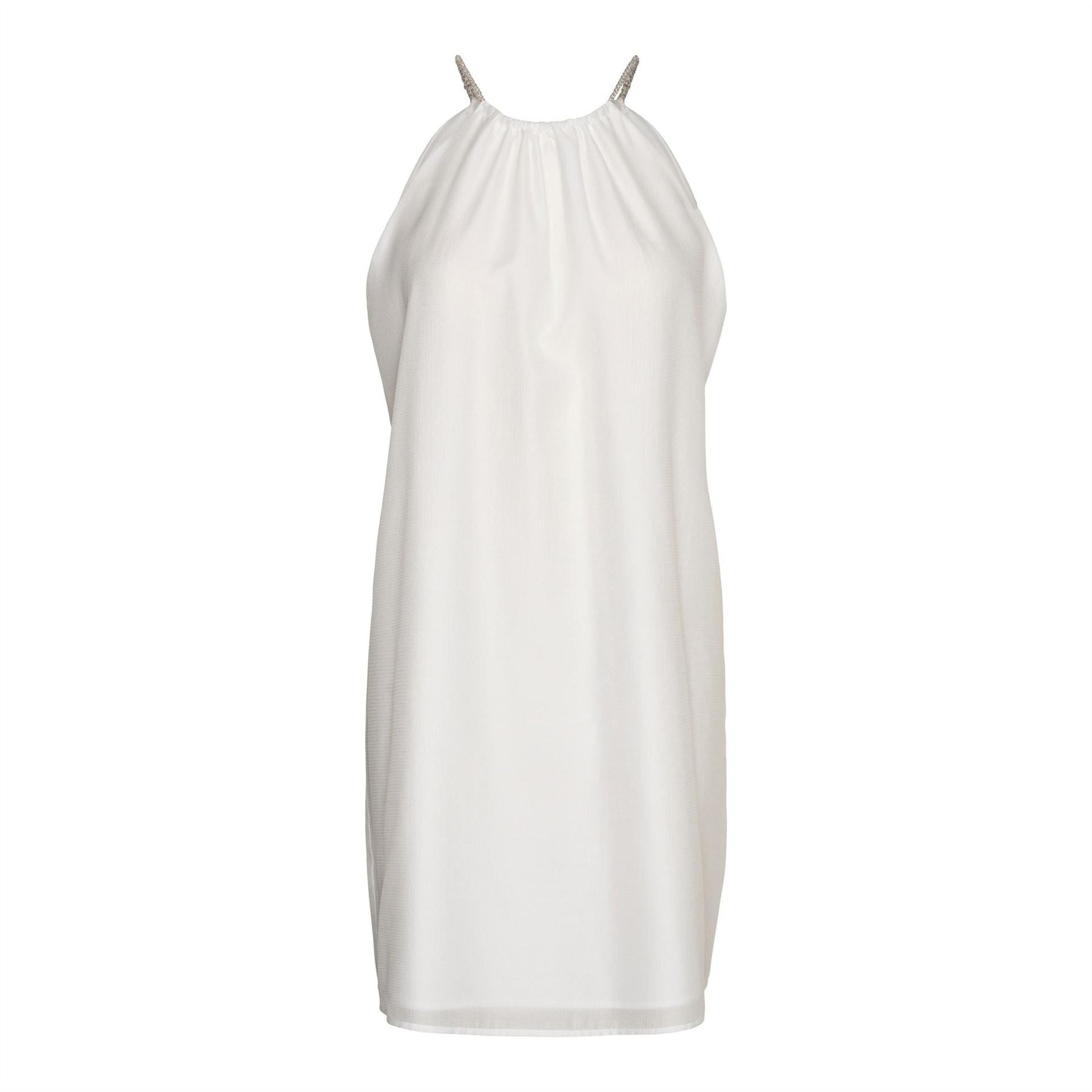 Vero Moda Lykke Halter Neck Mini Slip Dress