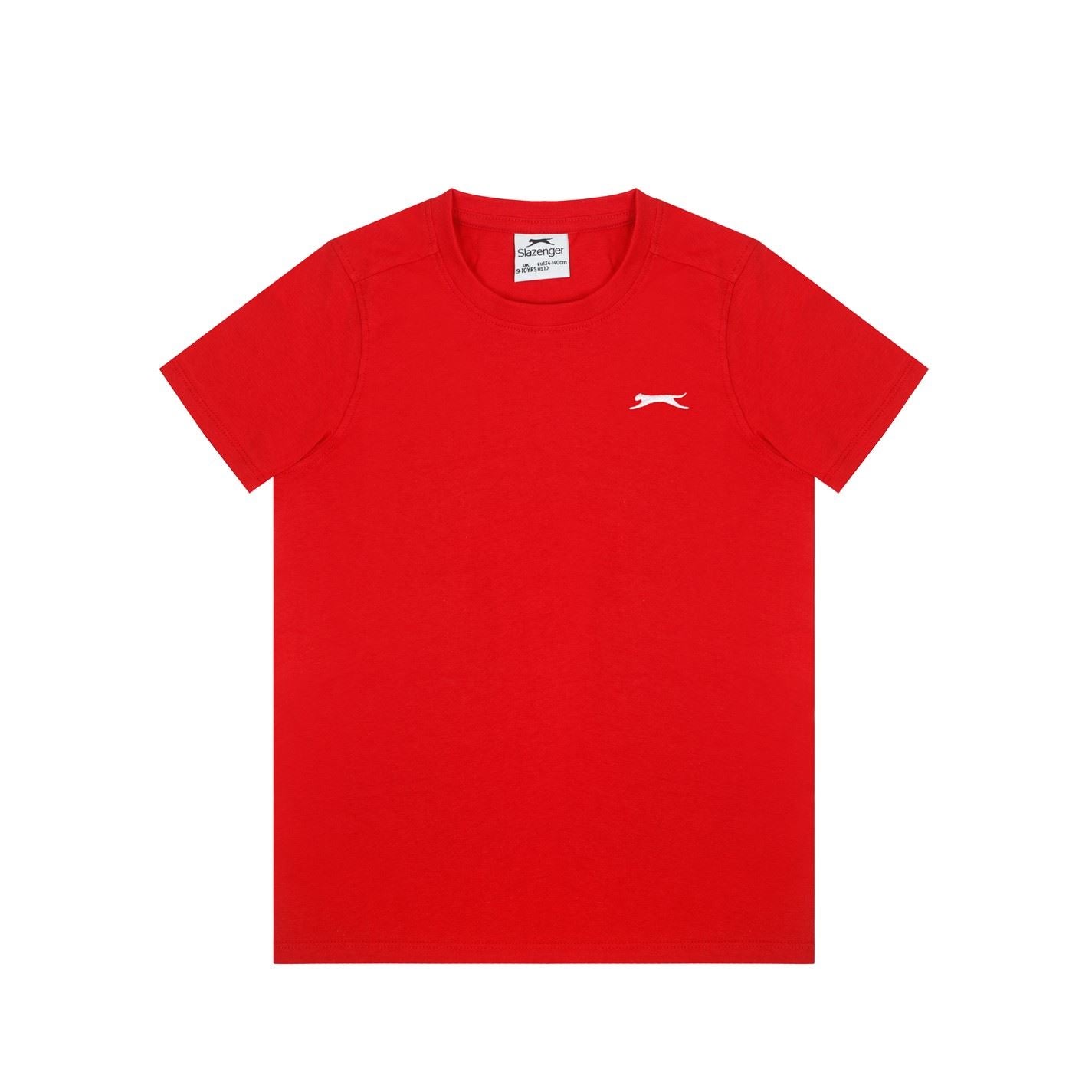 Slazenger Junior Boys Plain Tee Shirt