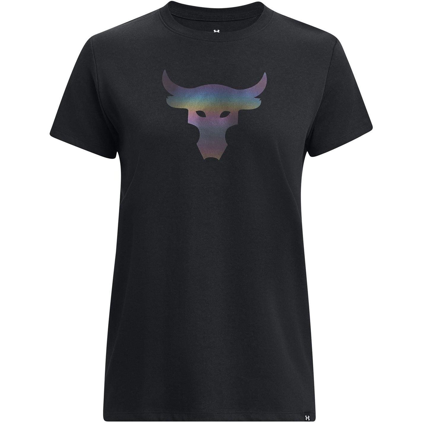 Under Armour Womens Armour Pjt Rck Nght Shft Ss Hw Q4 Gym Top