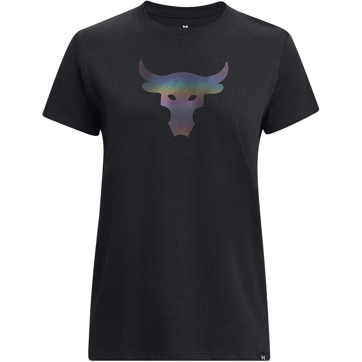 Under Armour Womens Armour Pjt Rck Nght Shft Ss Hw Q4 Gym Top