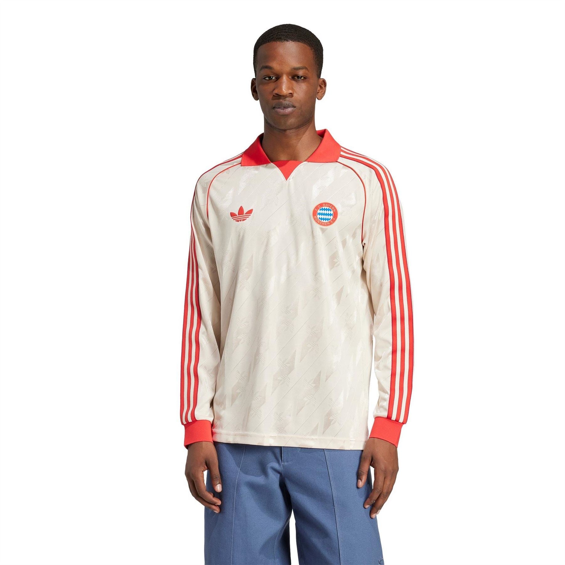 adidas Mens Ls Jersey Football Shirt