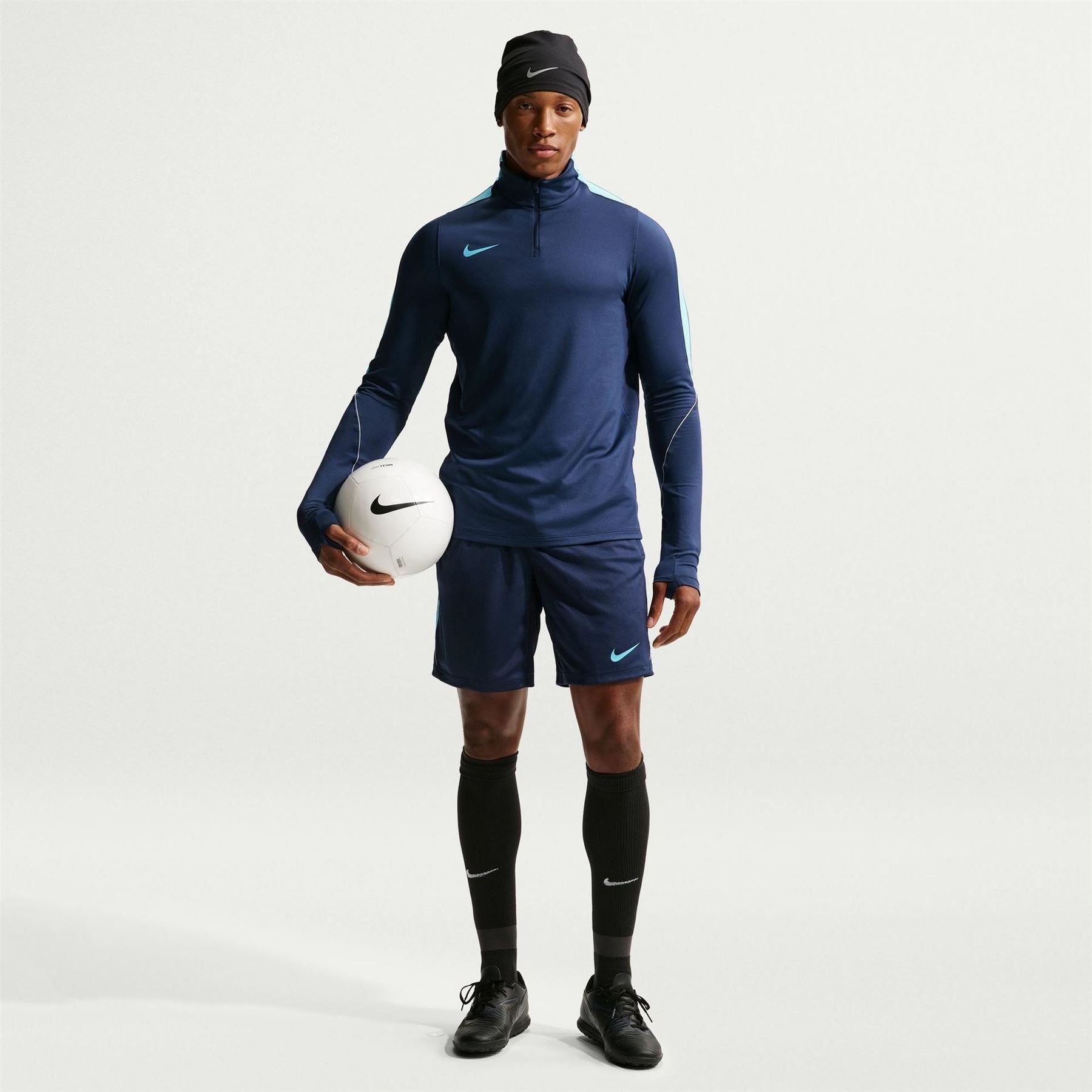 Nike Mens Strike Dri Fit 1 2 Zip Global Football Top