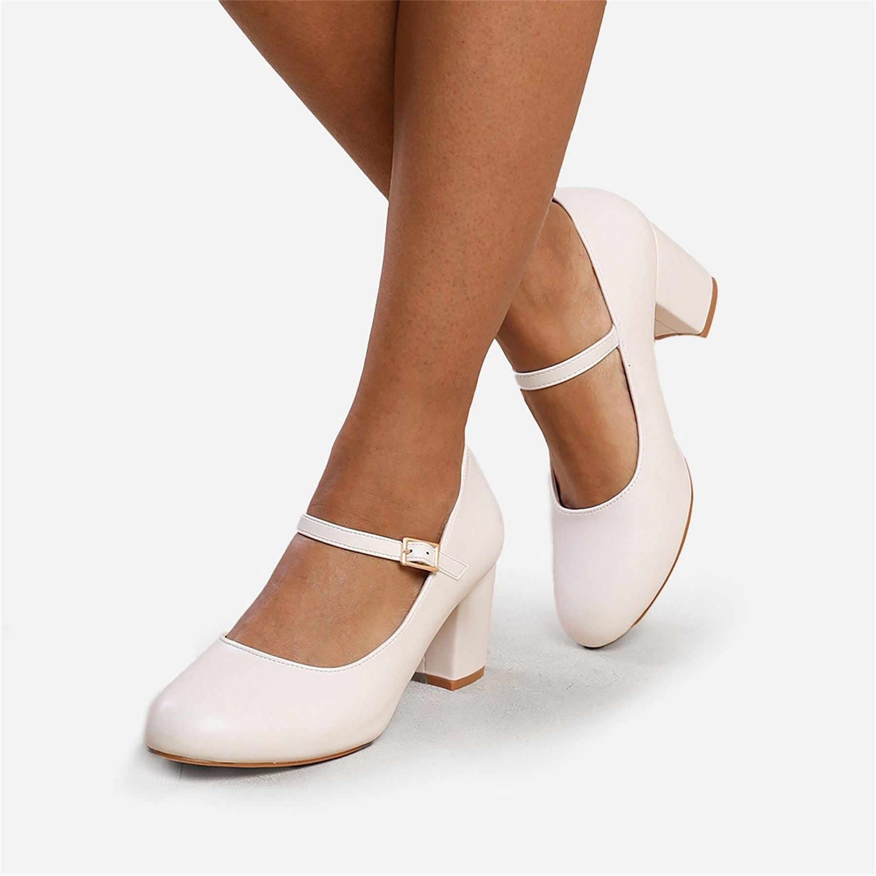 Wheres That From Block Heel Mary Jane Pumps Ladies