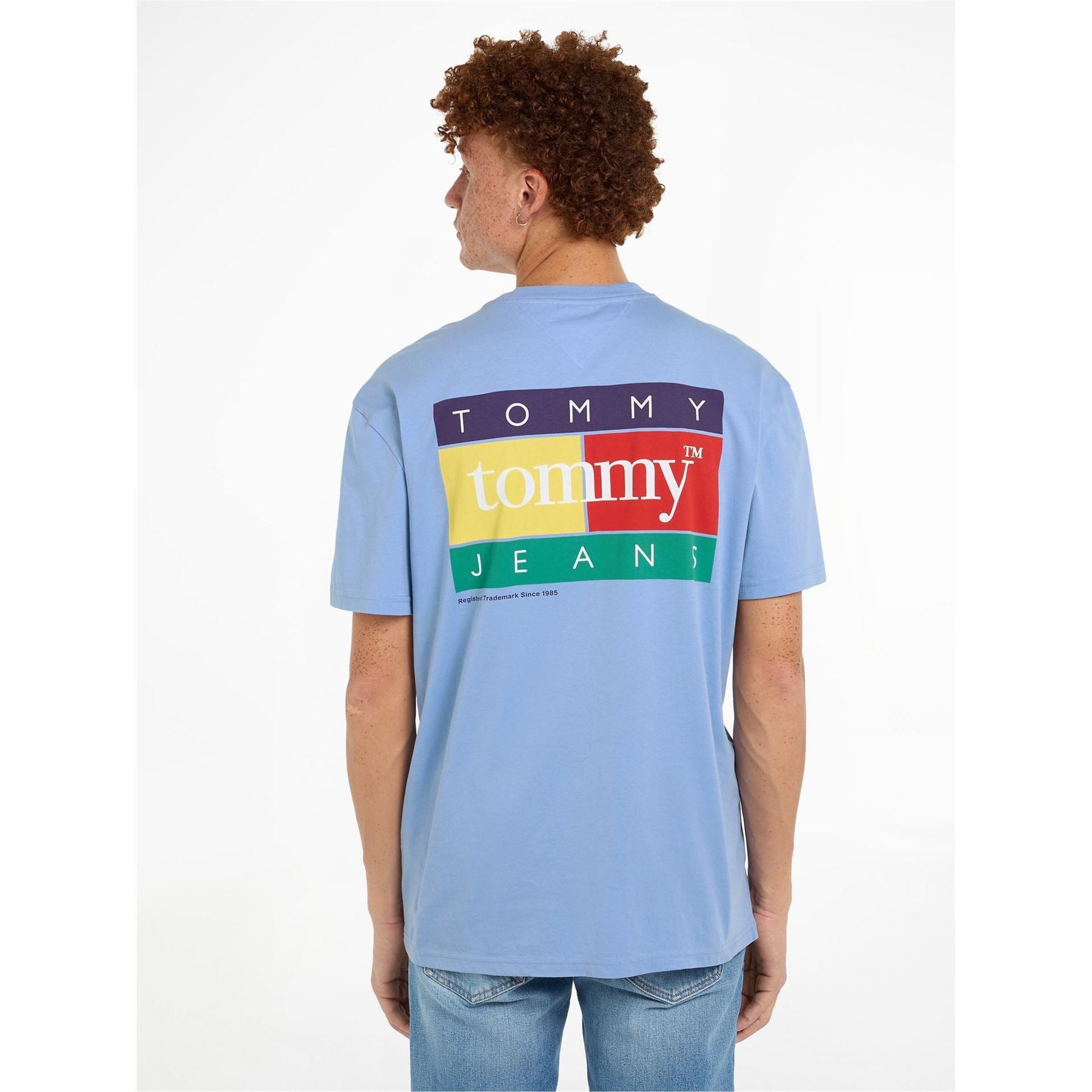 Tommy Jeans Badge Crew Neck Regular Fit T-Shirt