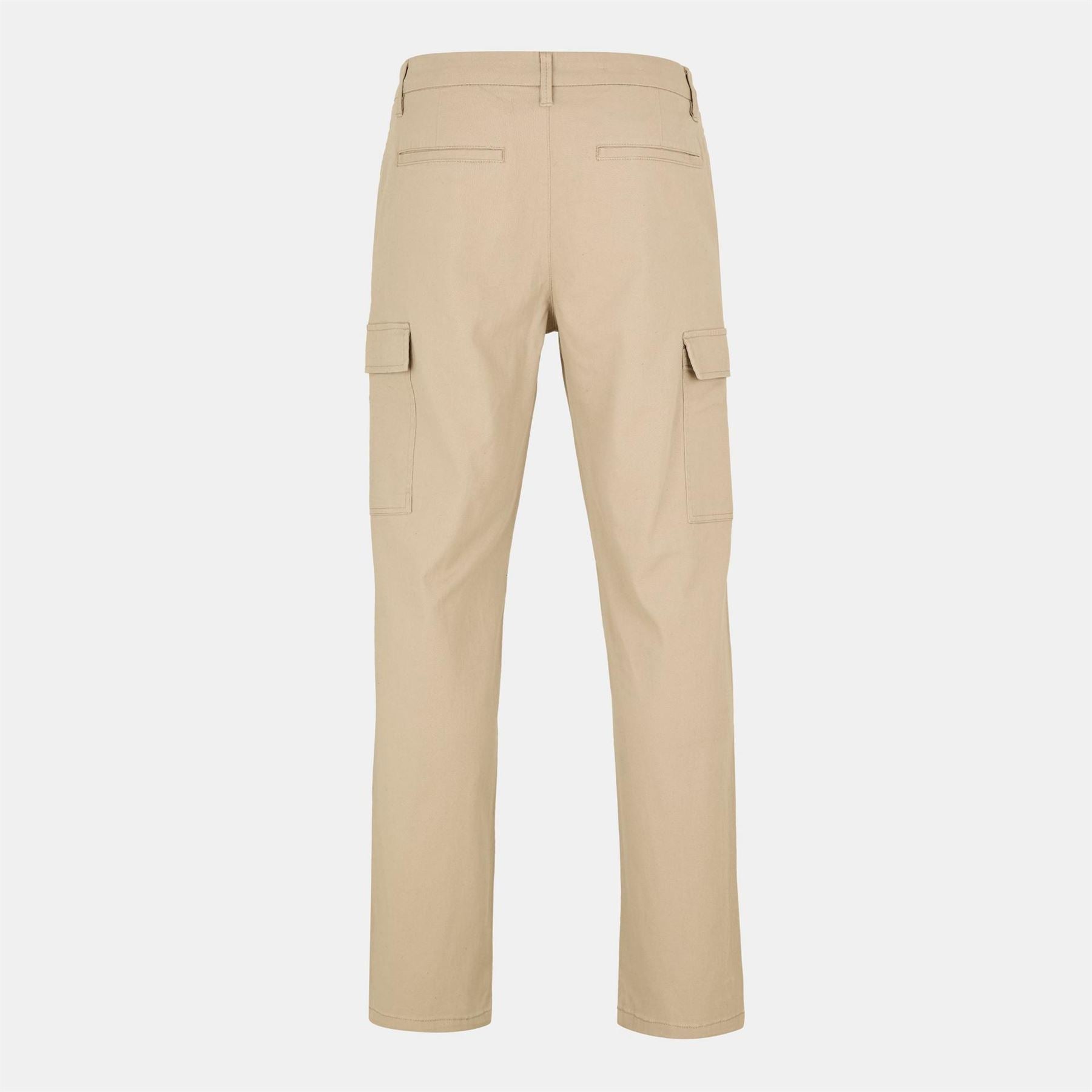 Only Solid Patterned Straight Cargo Pants