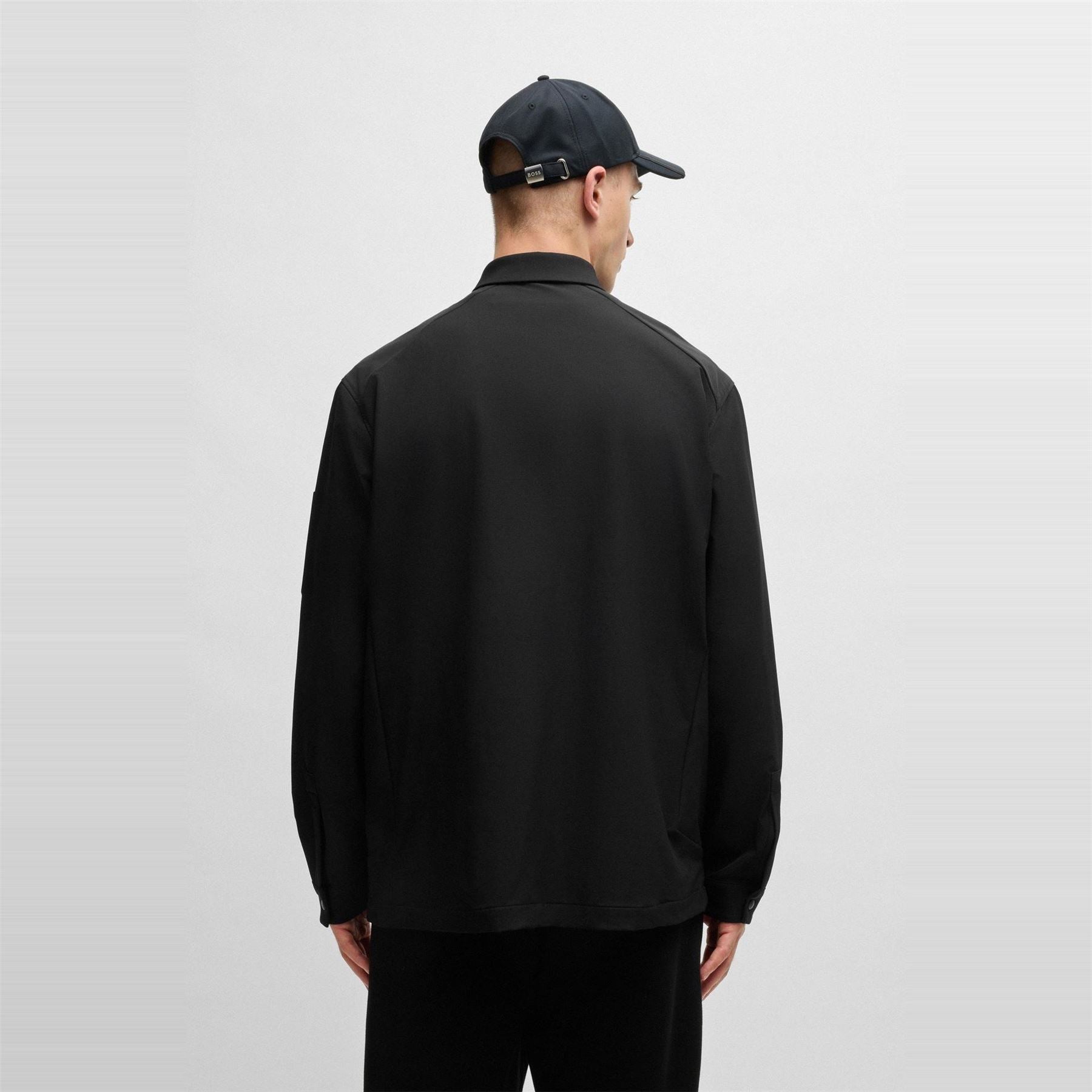 Boss Lite Plain Water Repellent 4 Way Stretch Long Sleeve Shirt