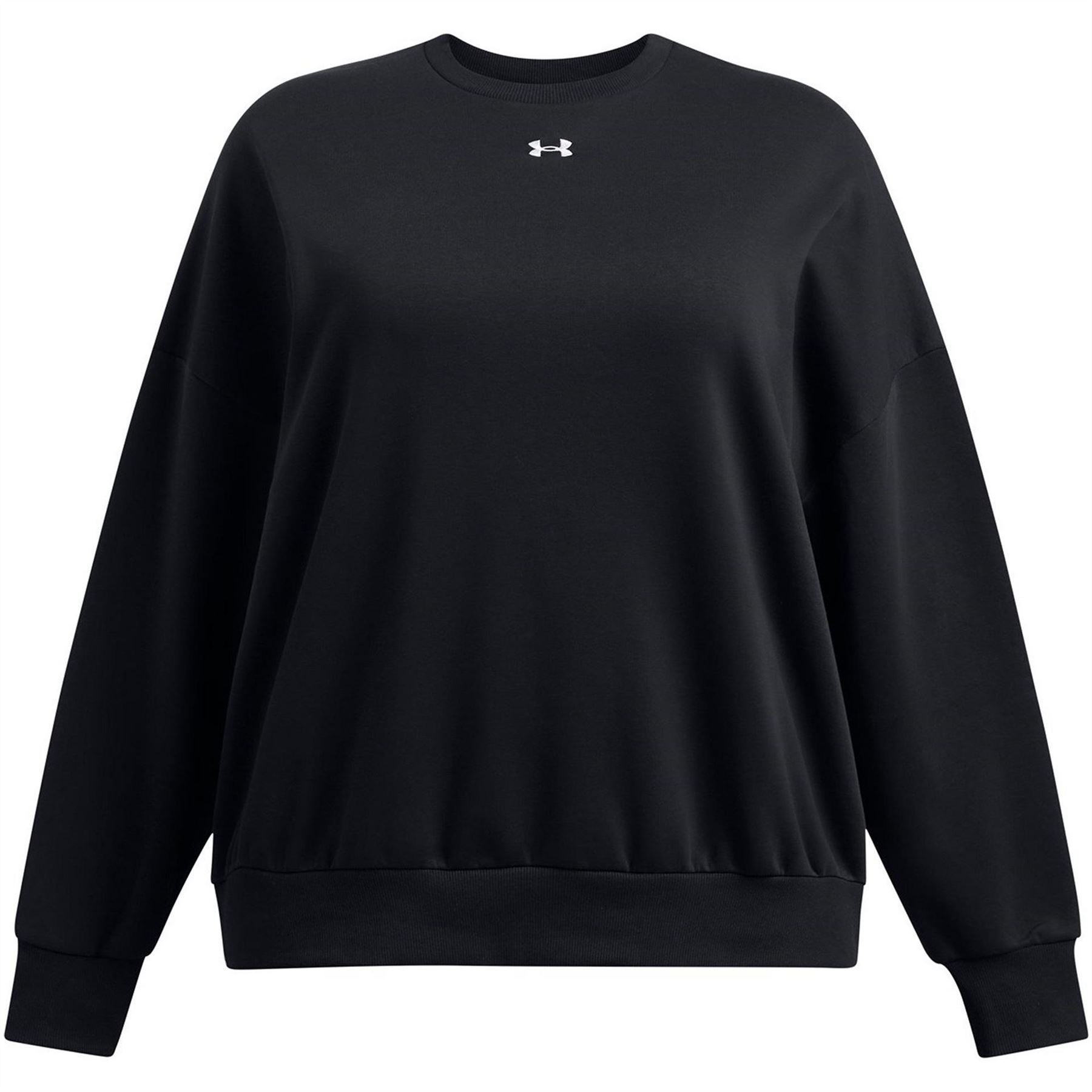 Under Armour Womens Armour Rival Os Crew And  Sweatshirt