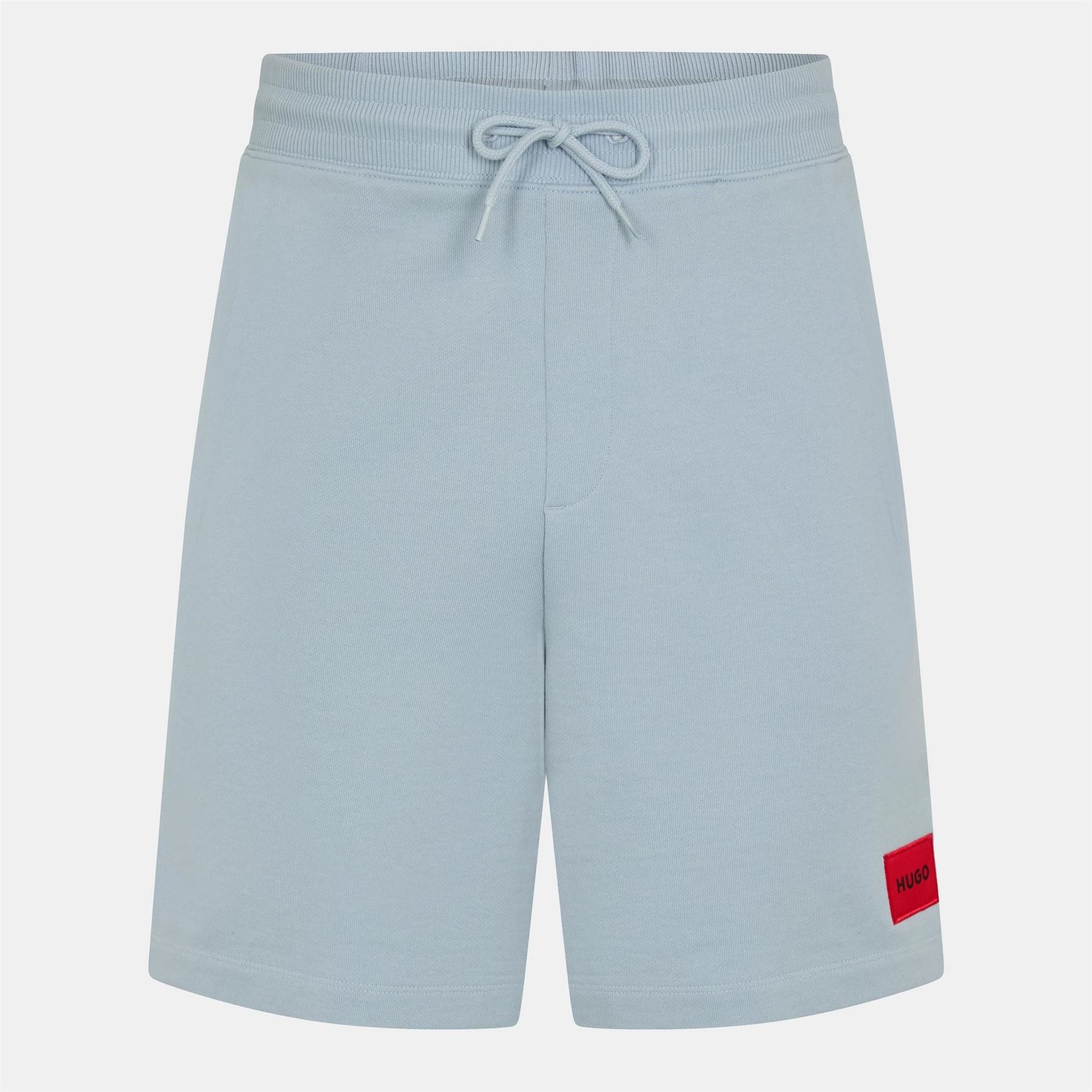 Hugo HUGO Jogger Fleece Shorts with Logo Detail   Soft Cotton Blend Jersey
