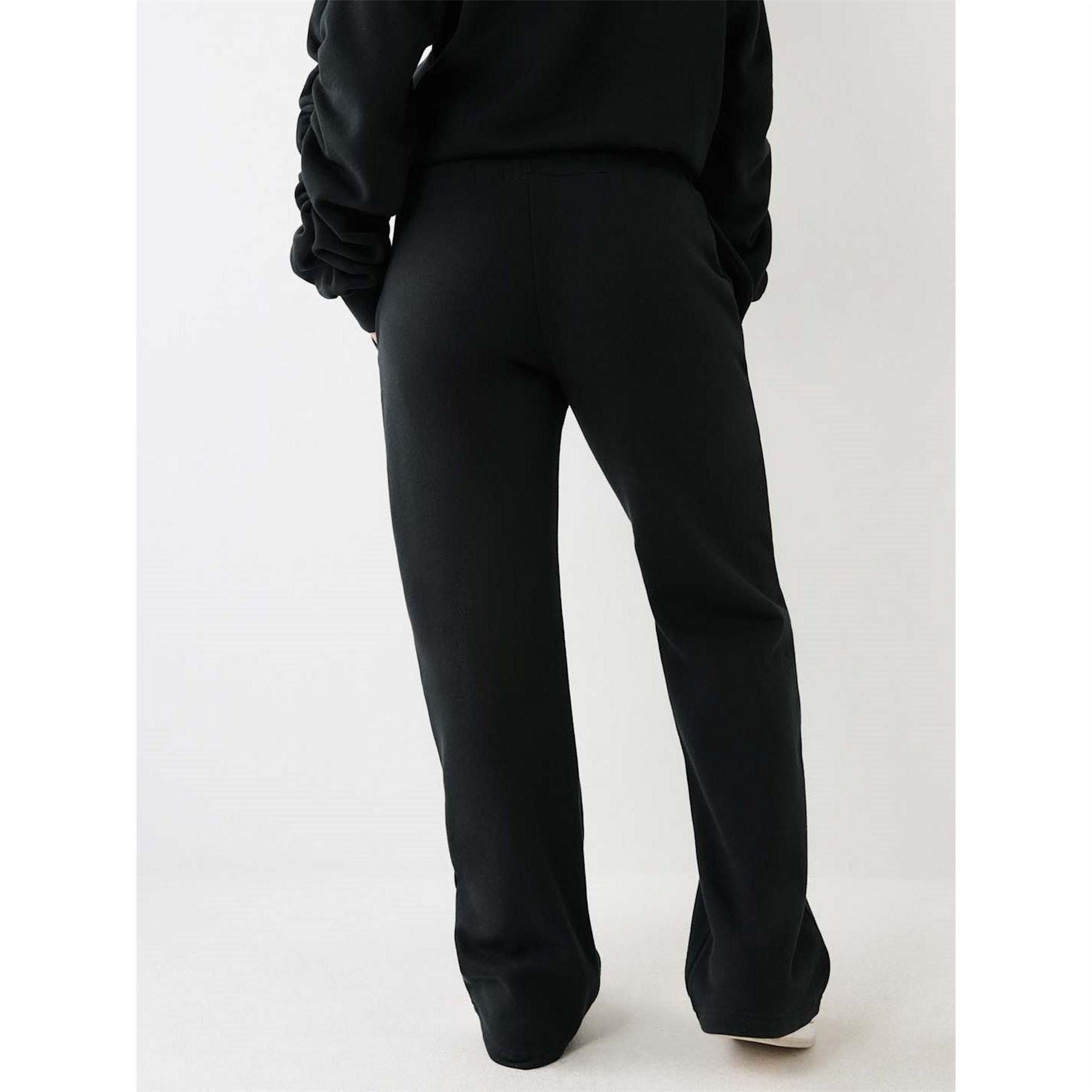 True Religion Straight Leg Open Hem Joggers